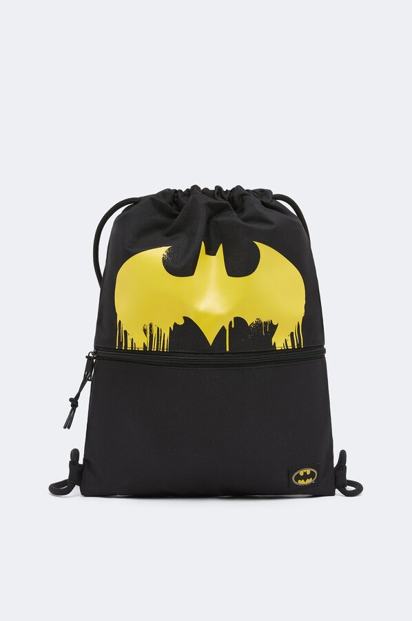 Batman & Batman Cartoon Kids School Bag, Cute and funny kid bag, Soft Cloth  Bag, Plush Cartoon Baby Boys/Girls, (Age 2 to 6 Years) Pack of 2