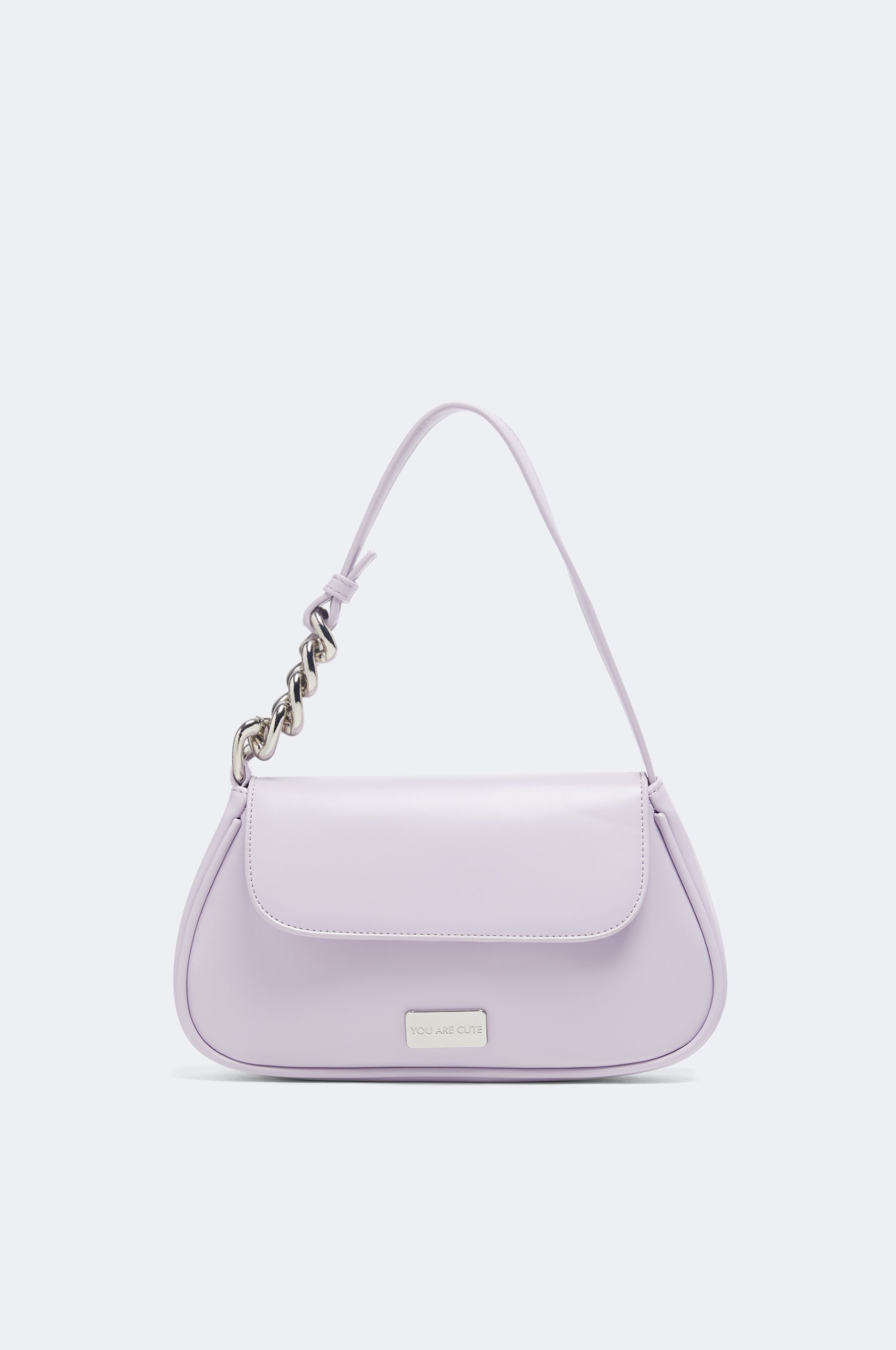 Chain detail cheap front flap bag