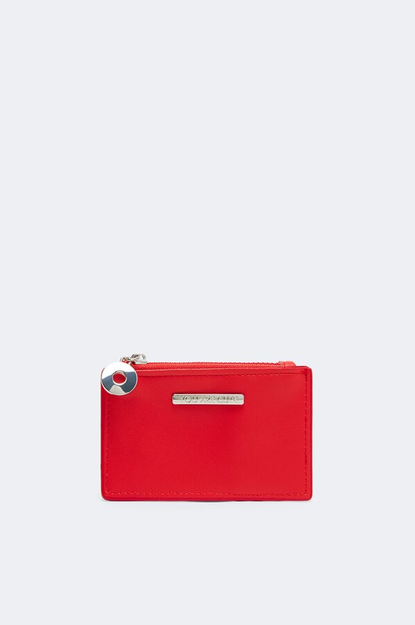 Porta-moedas tipo porta-cartões minimalista