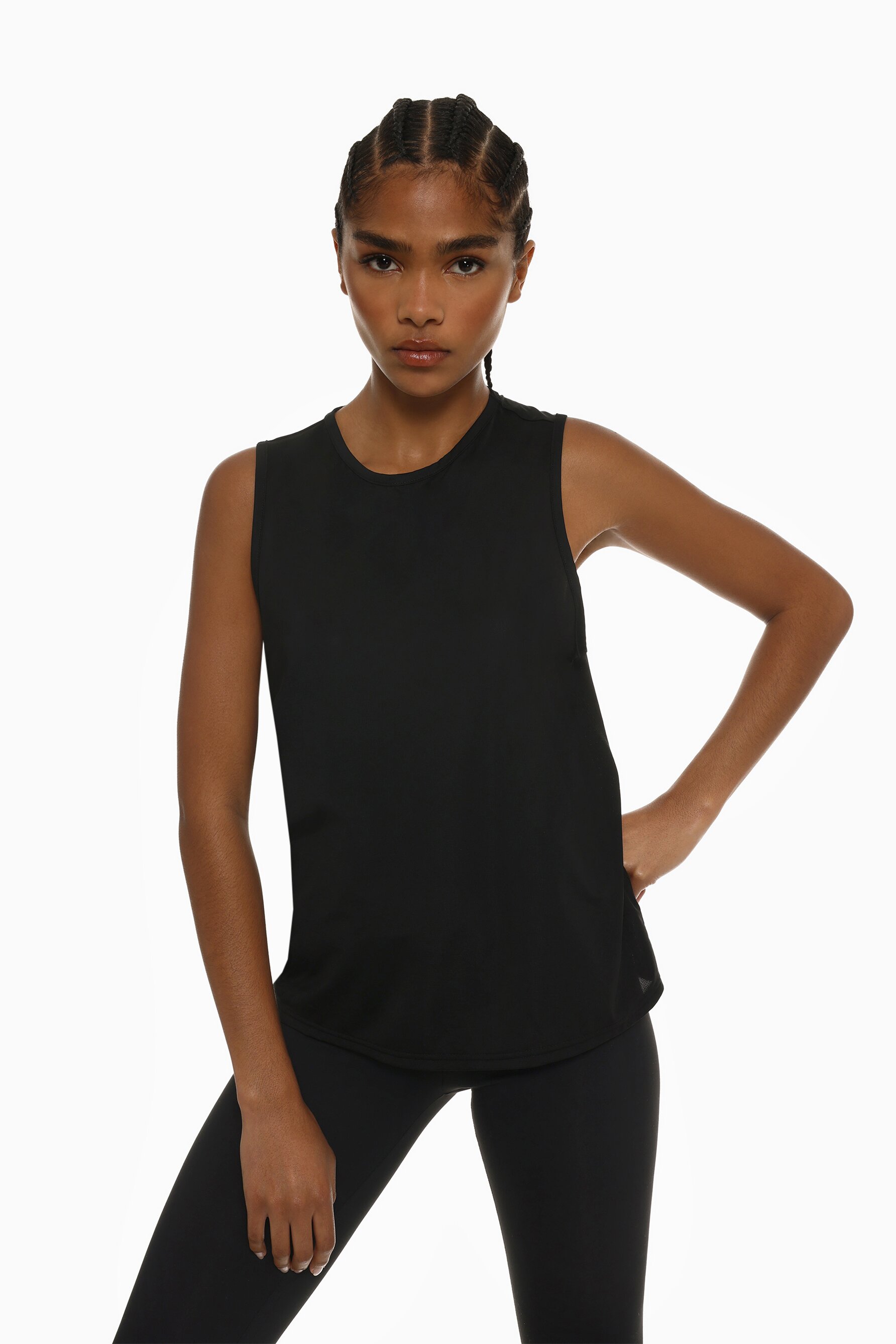 Camiseta deportiva nadadora