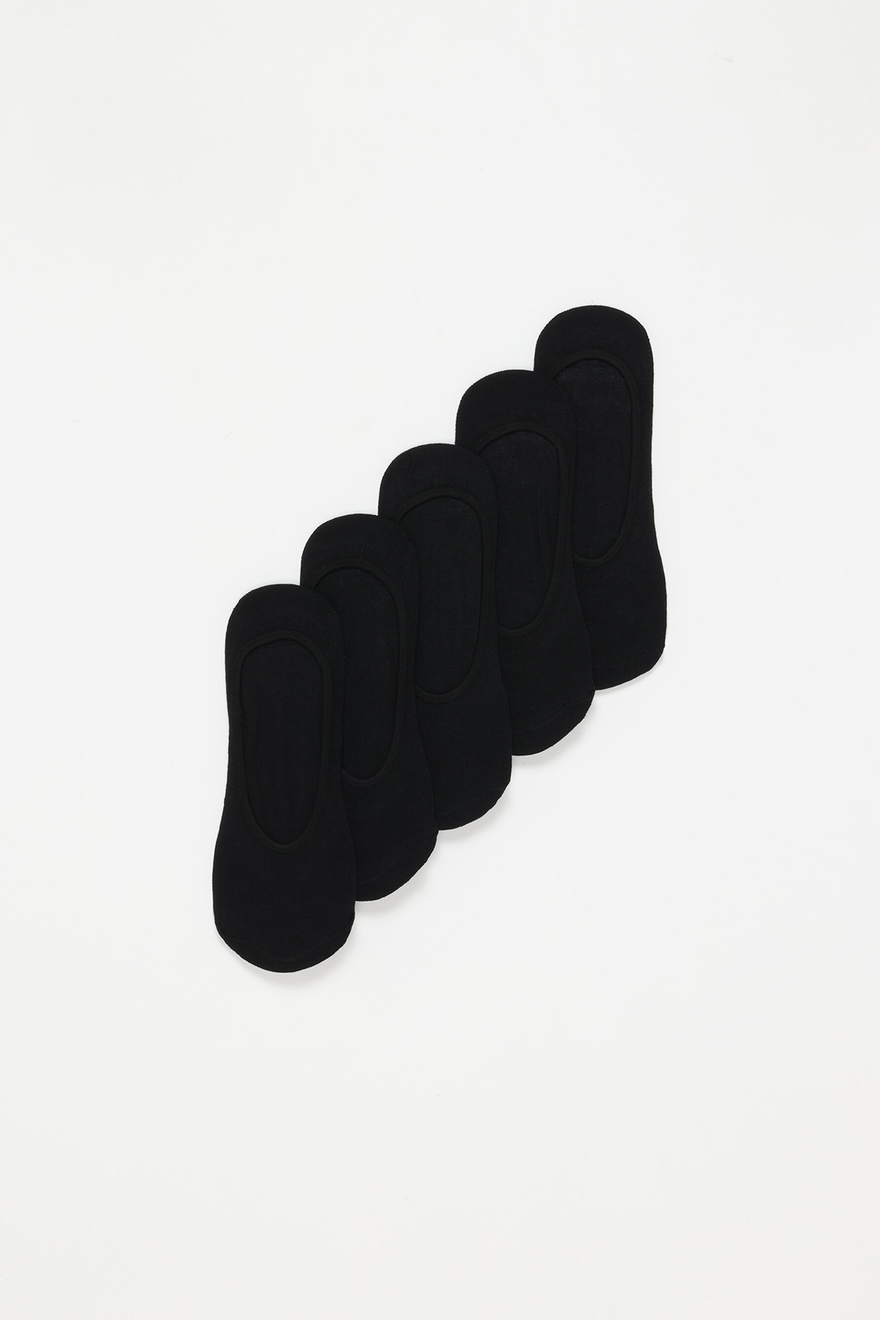 Pack de 5 pares de calcetines tipo invisibles