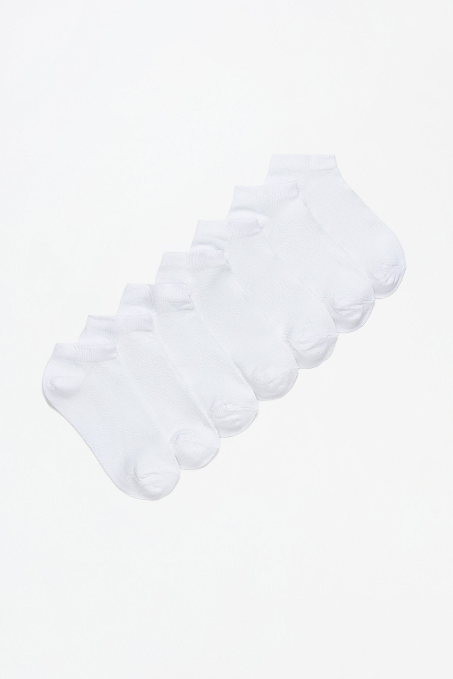 Pack de 7 pares de calcetines tobilleros