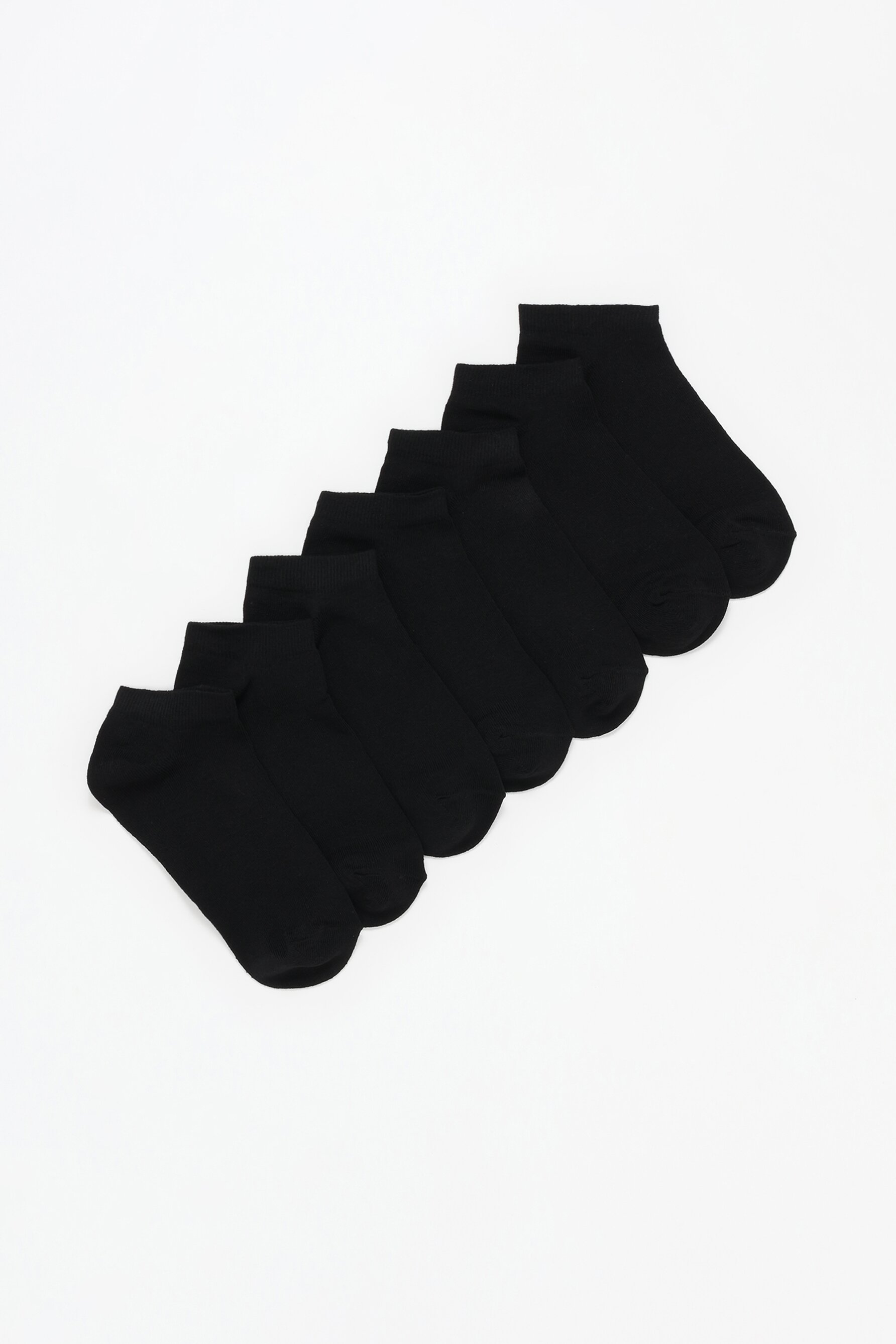 Pack de 7 pares de calcetines tobilleros
