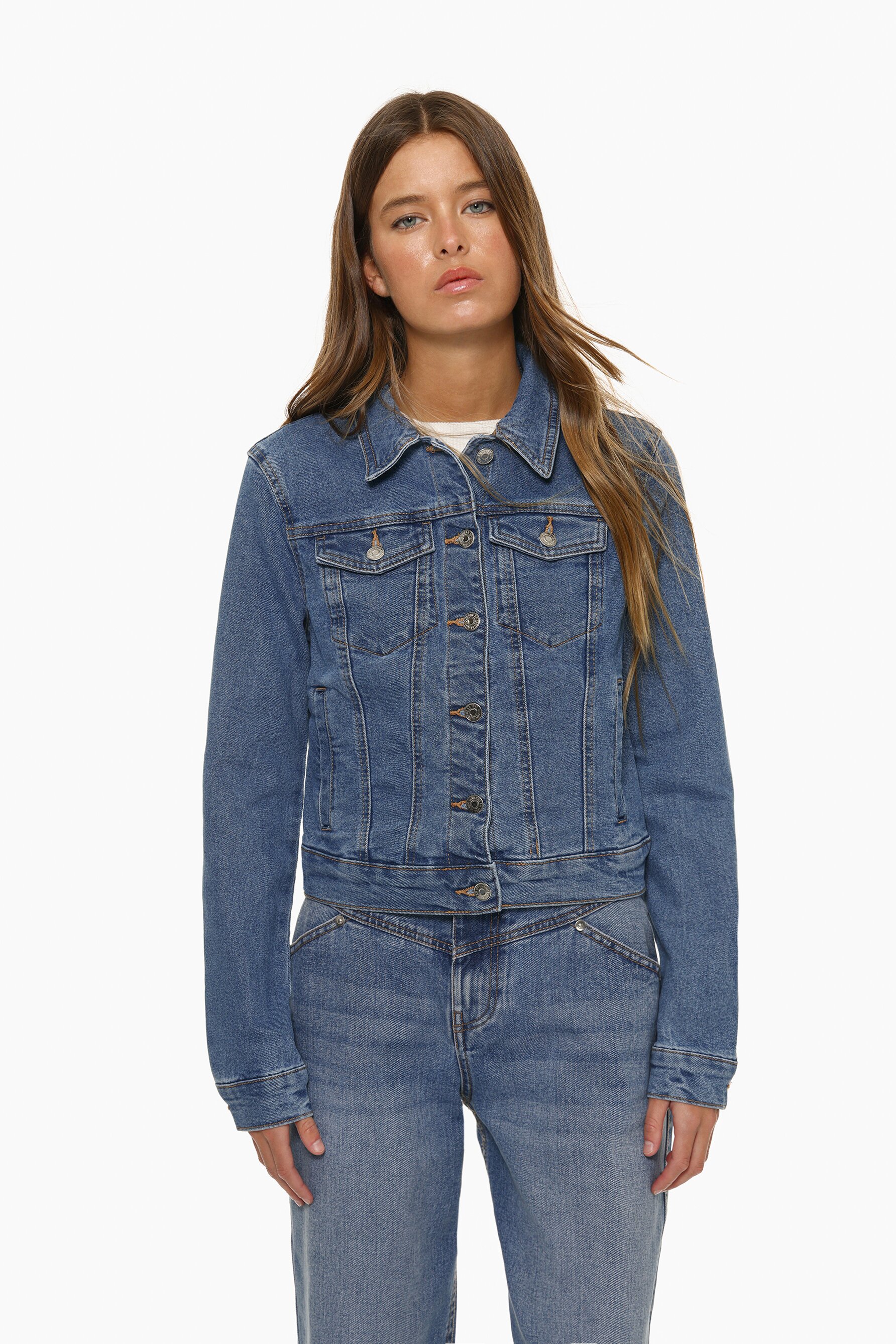 Cazadora denim básica