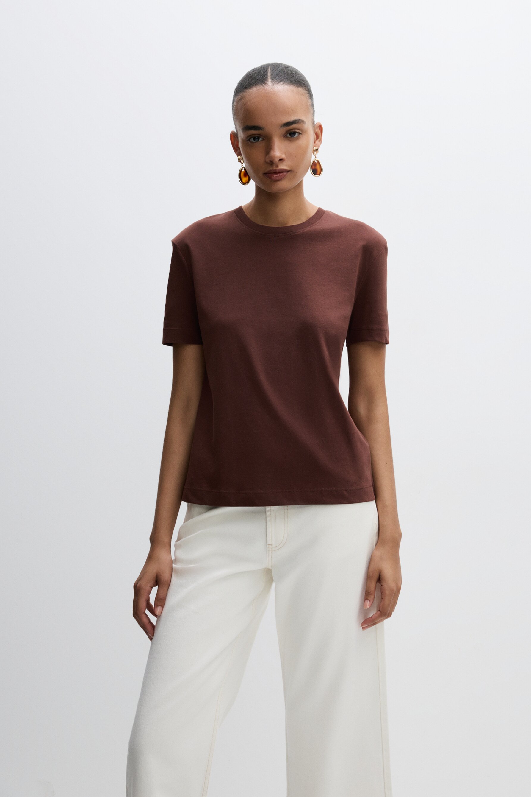 Pack 2 camisetas básicas cuello redondo