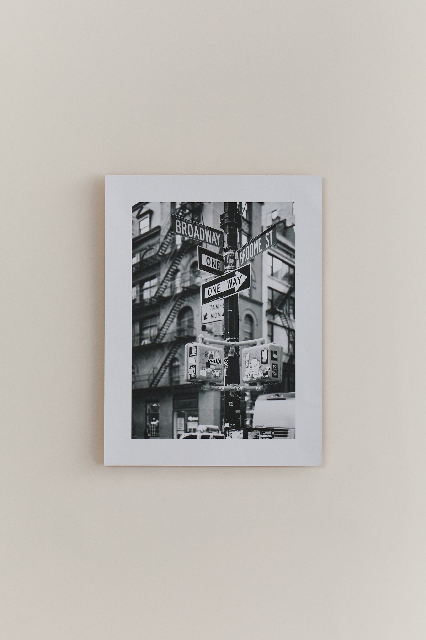 Poster Street Sings de POSTERY (30 x 40 cm)
