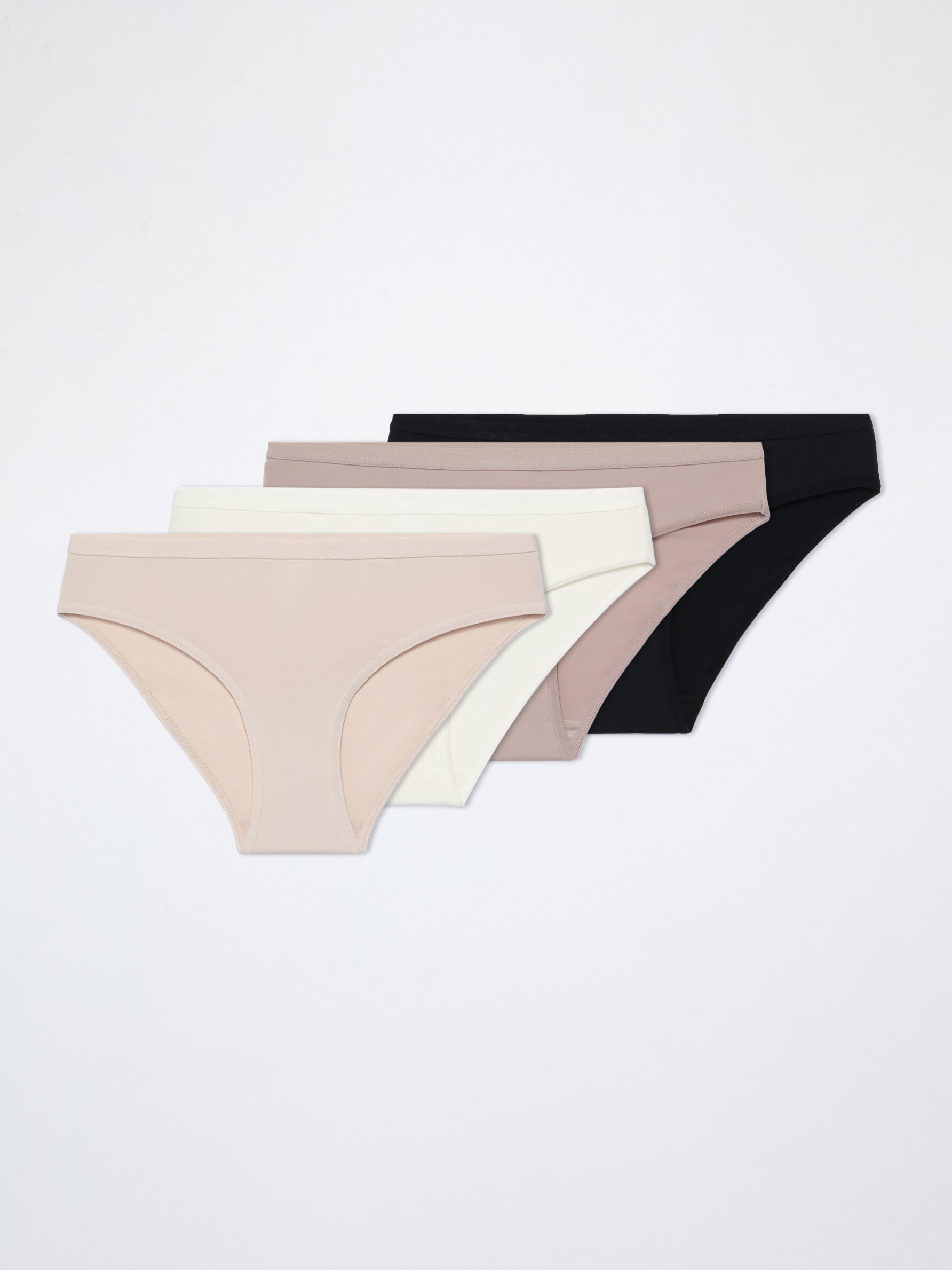 Pack of 4 microfibre briefs