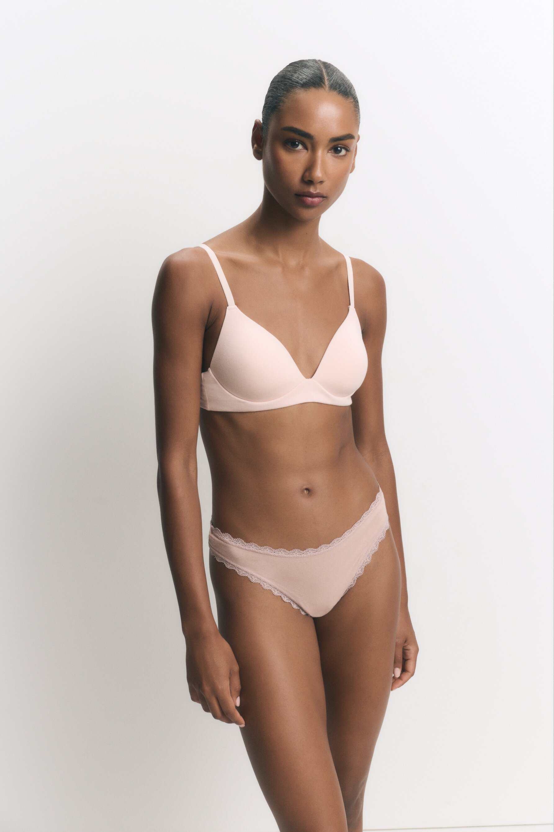 Pack 2 sujetadores clásicos algodón