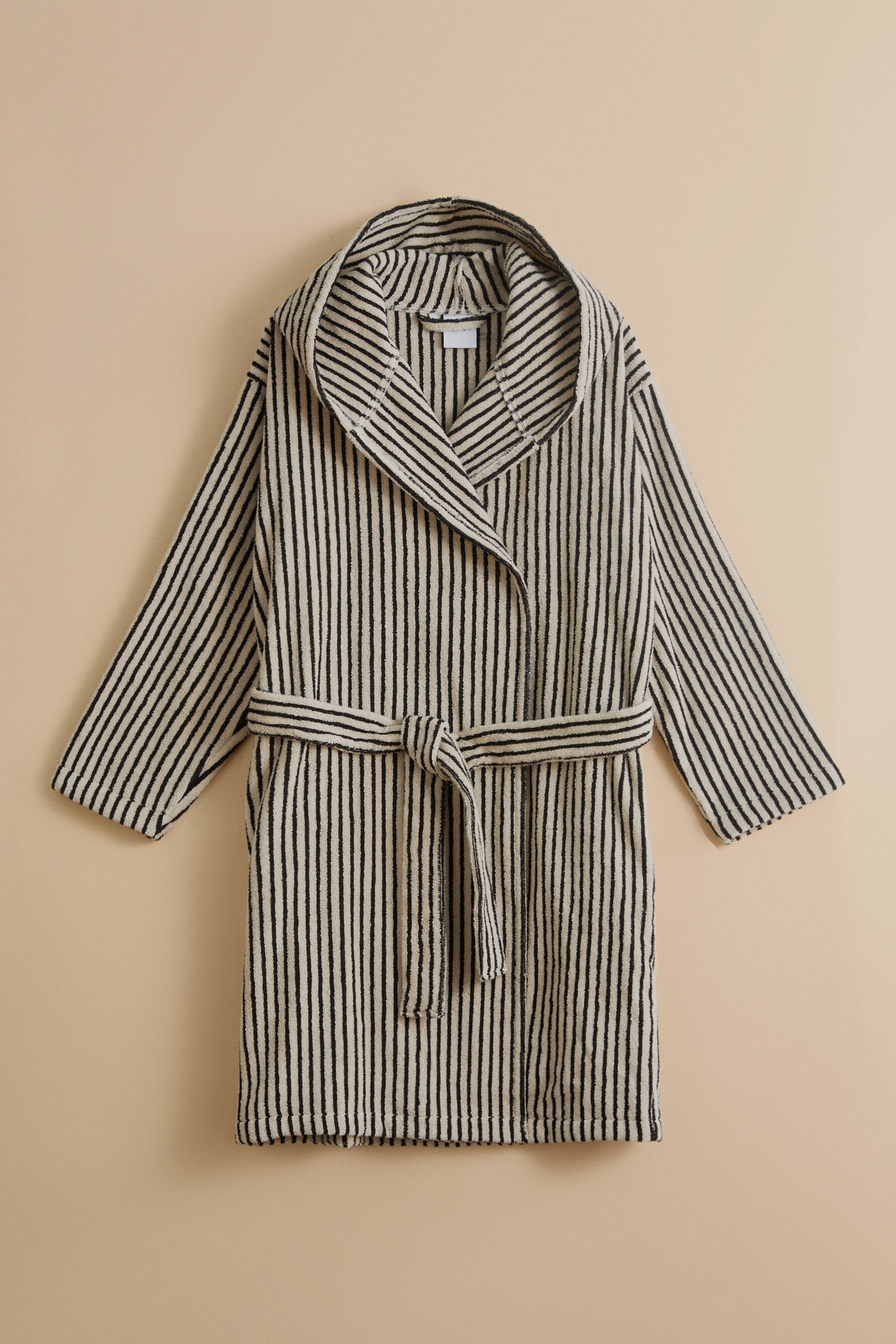 Albornoz rayas capucha