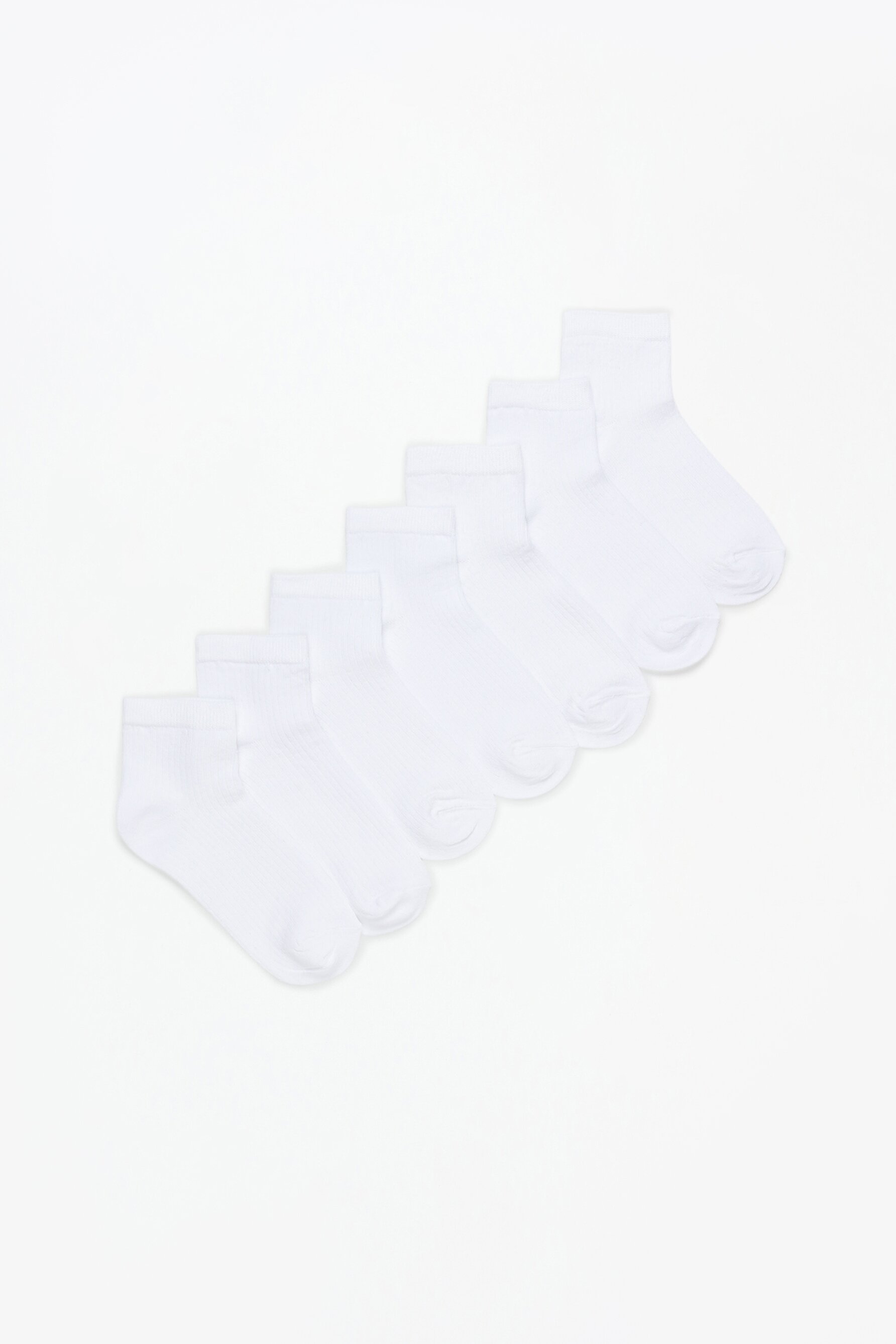 Pack 7 calcetines tobilleros altos