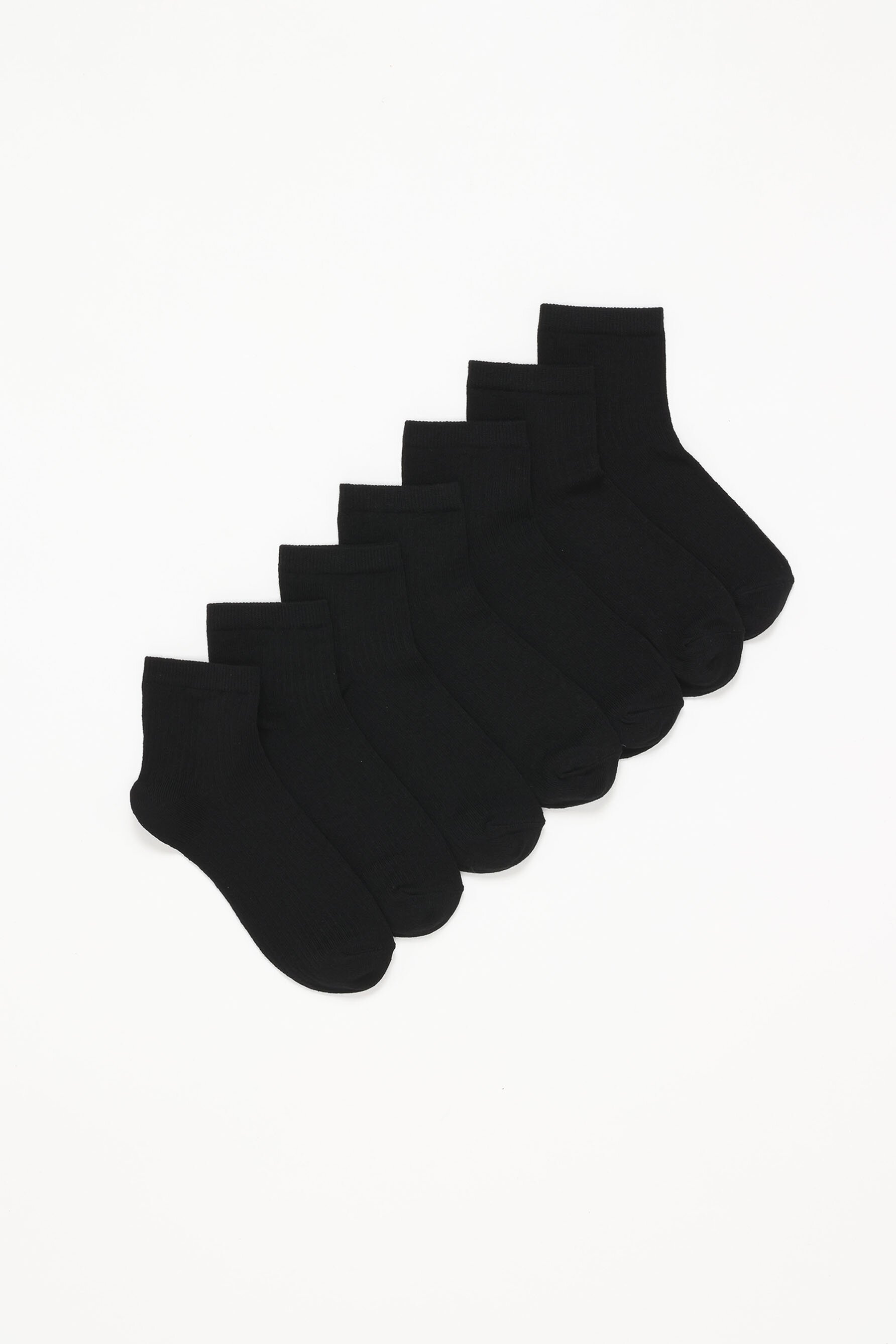 Pack 7 calcetines tobilleros altos
