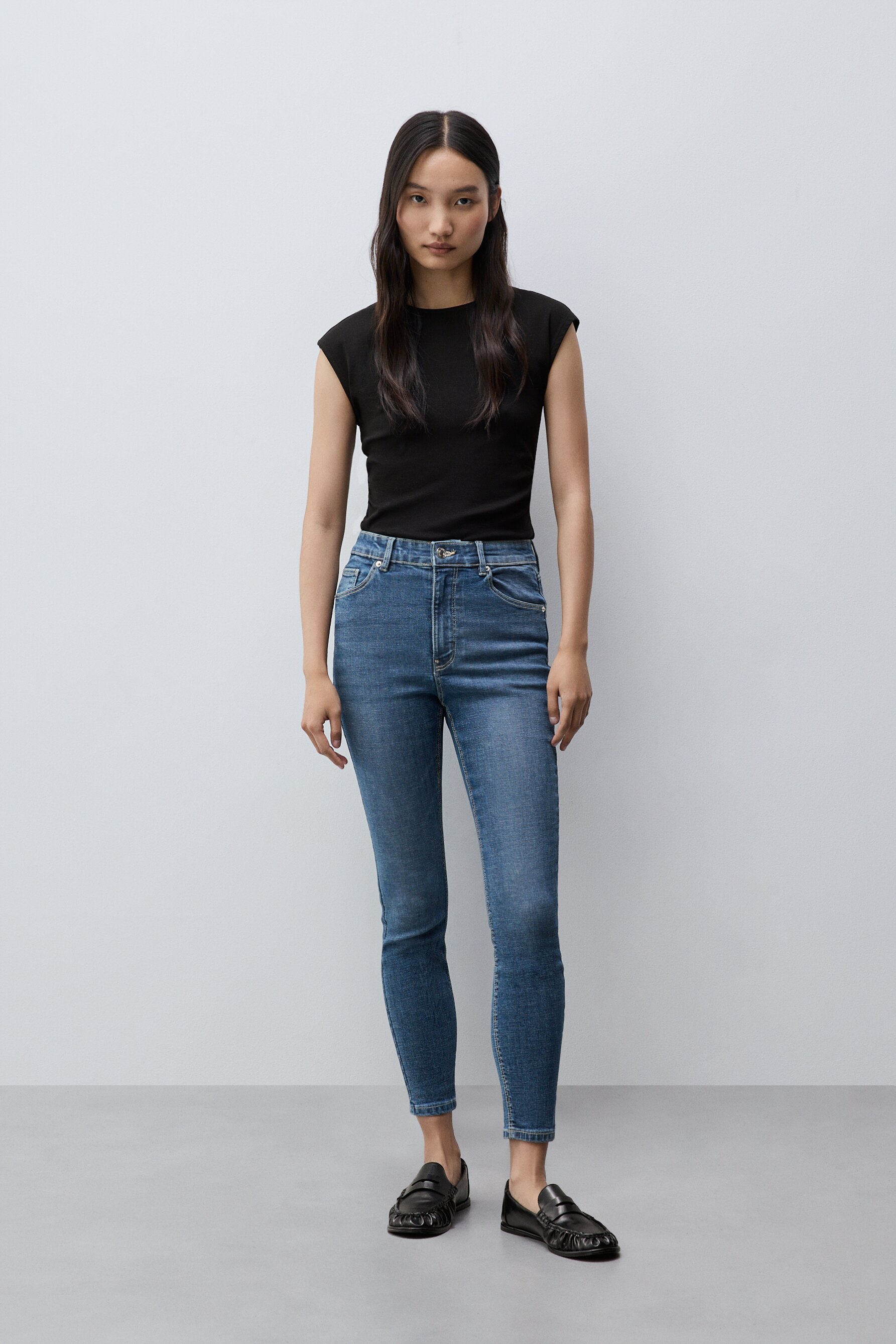 Jeans super high waist