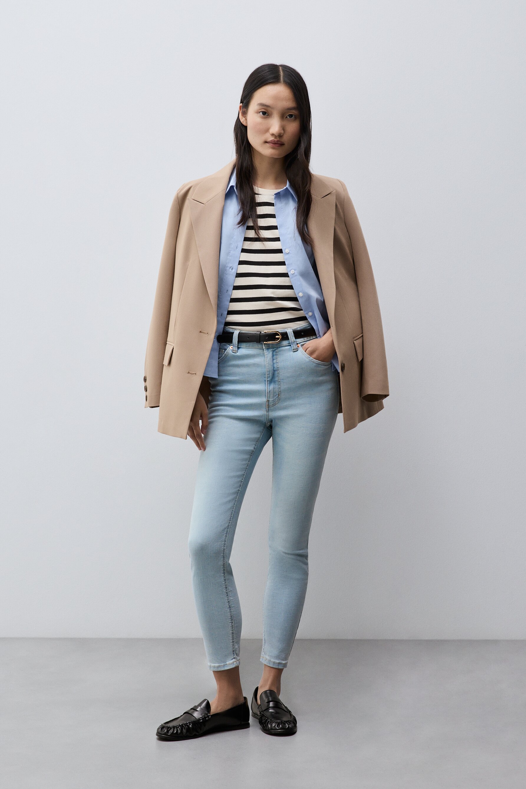 Jeans super high waist