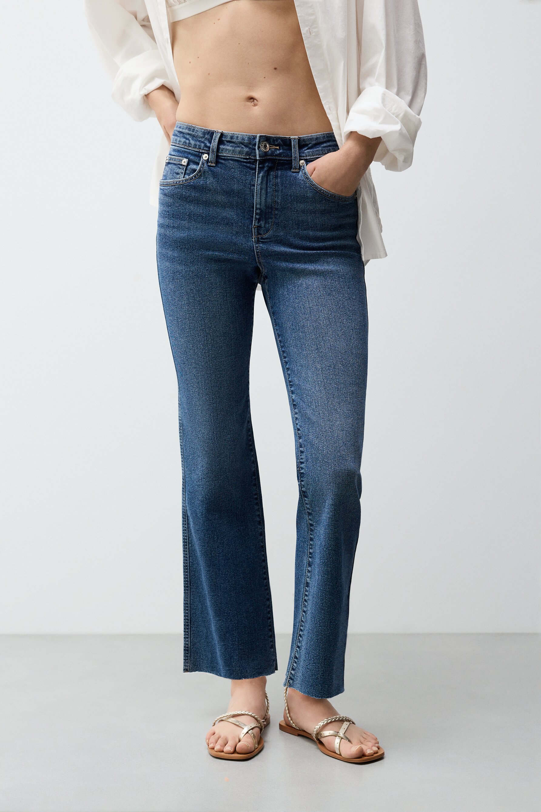 Jeans mini flare