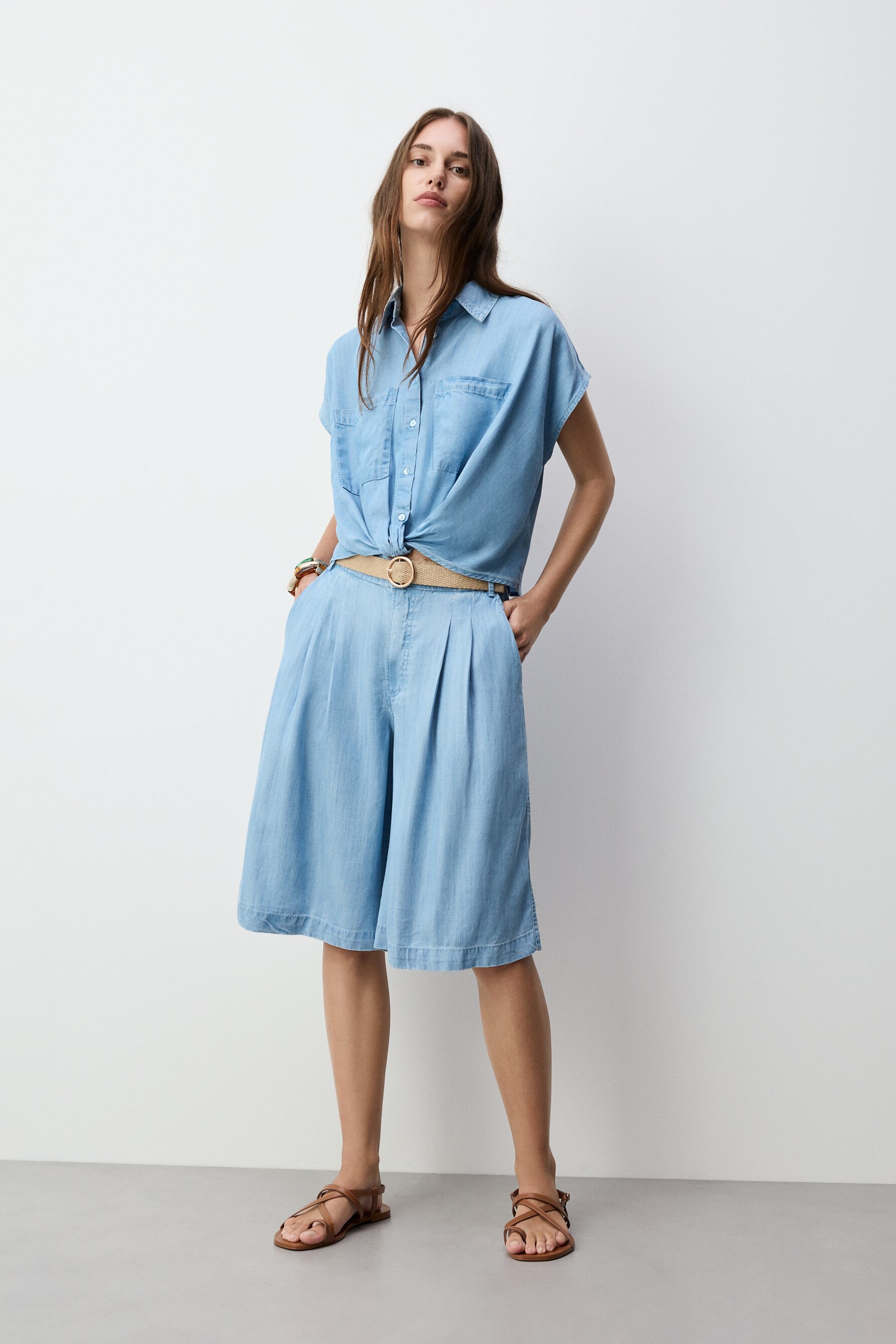 Bermuda denim ligero