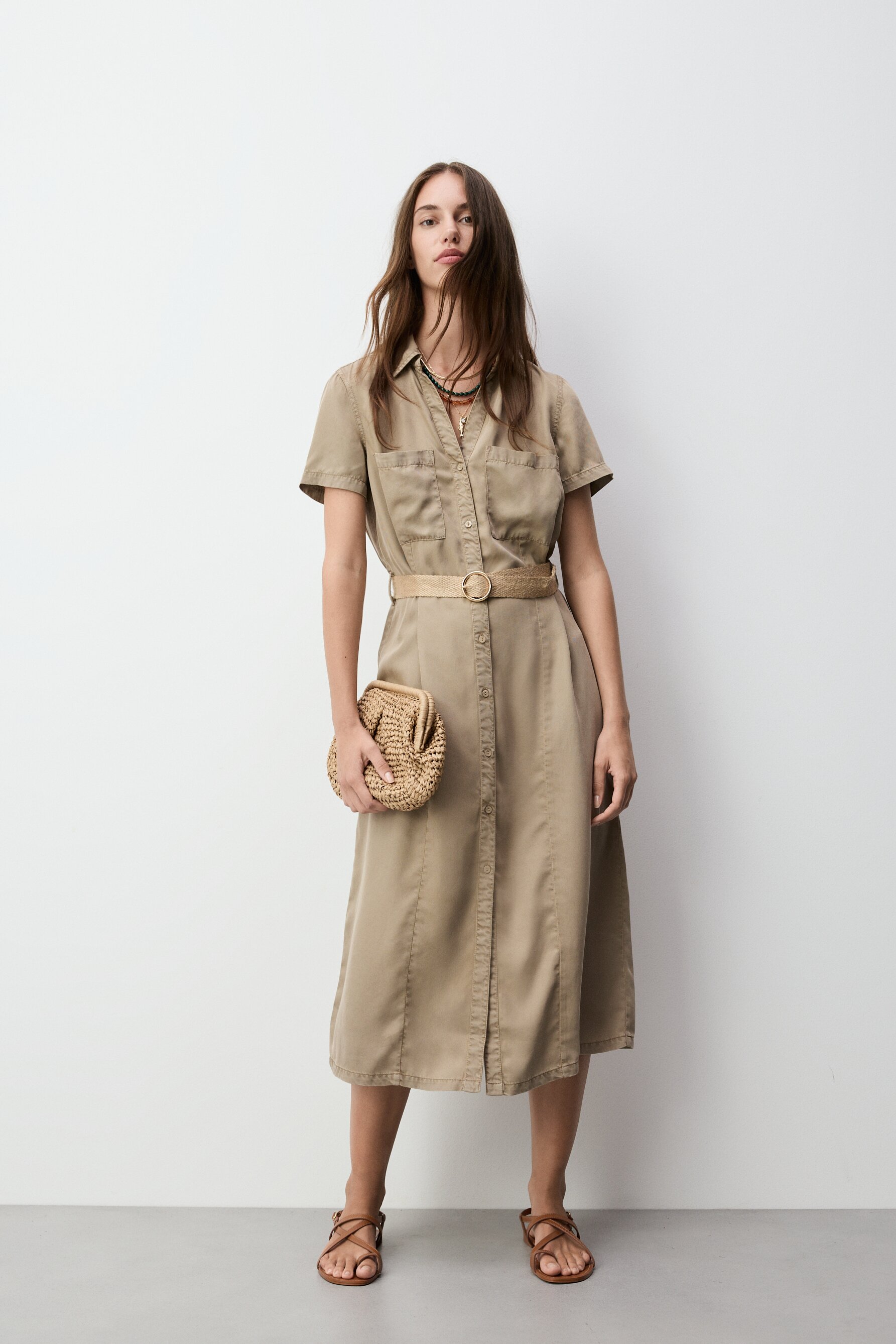 Vestido denim ligero