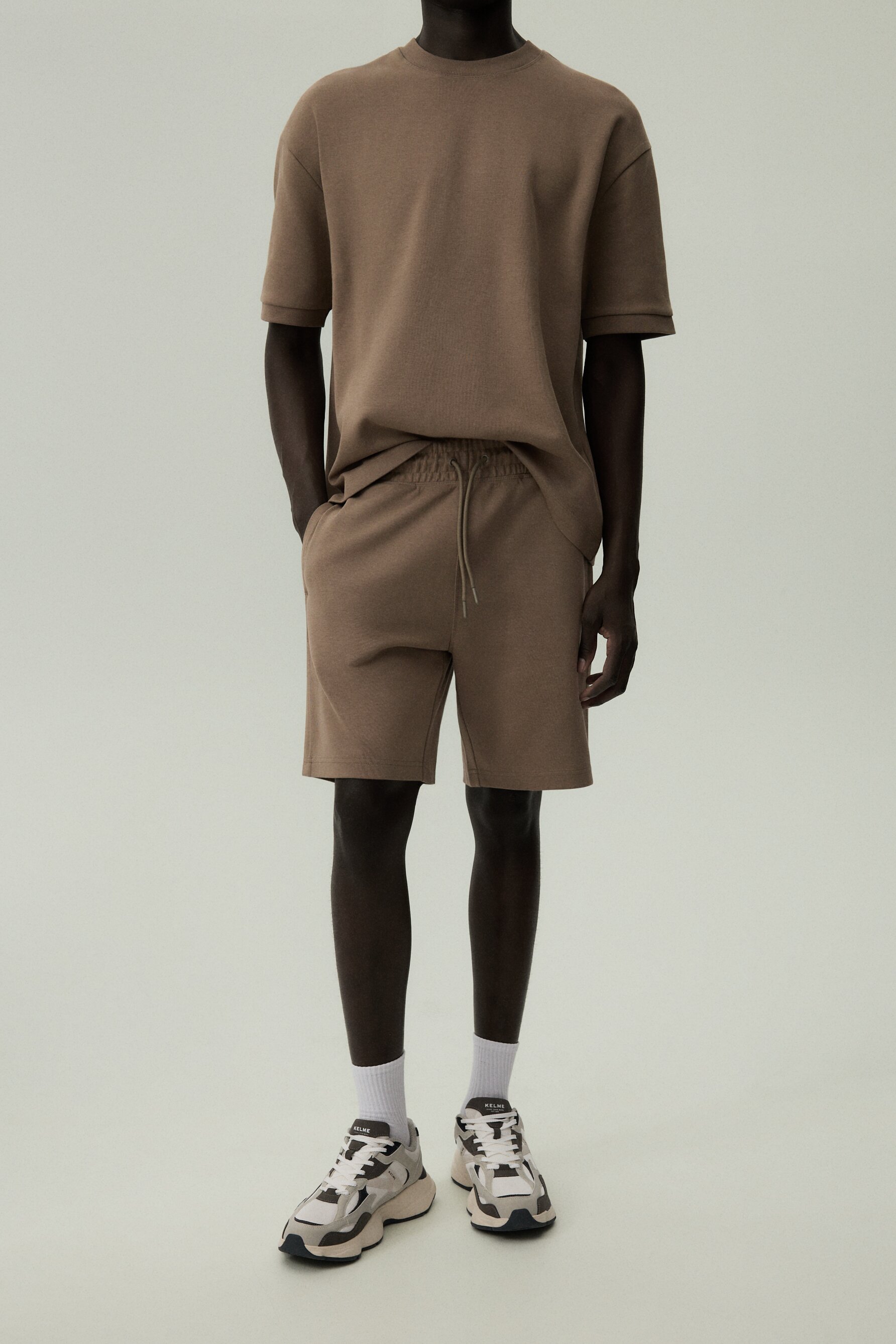 Bermuda jogger interlock