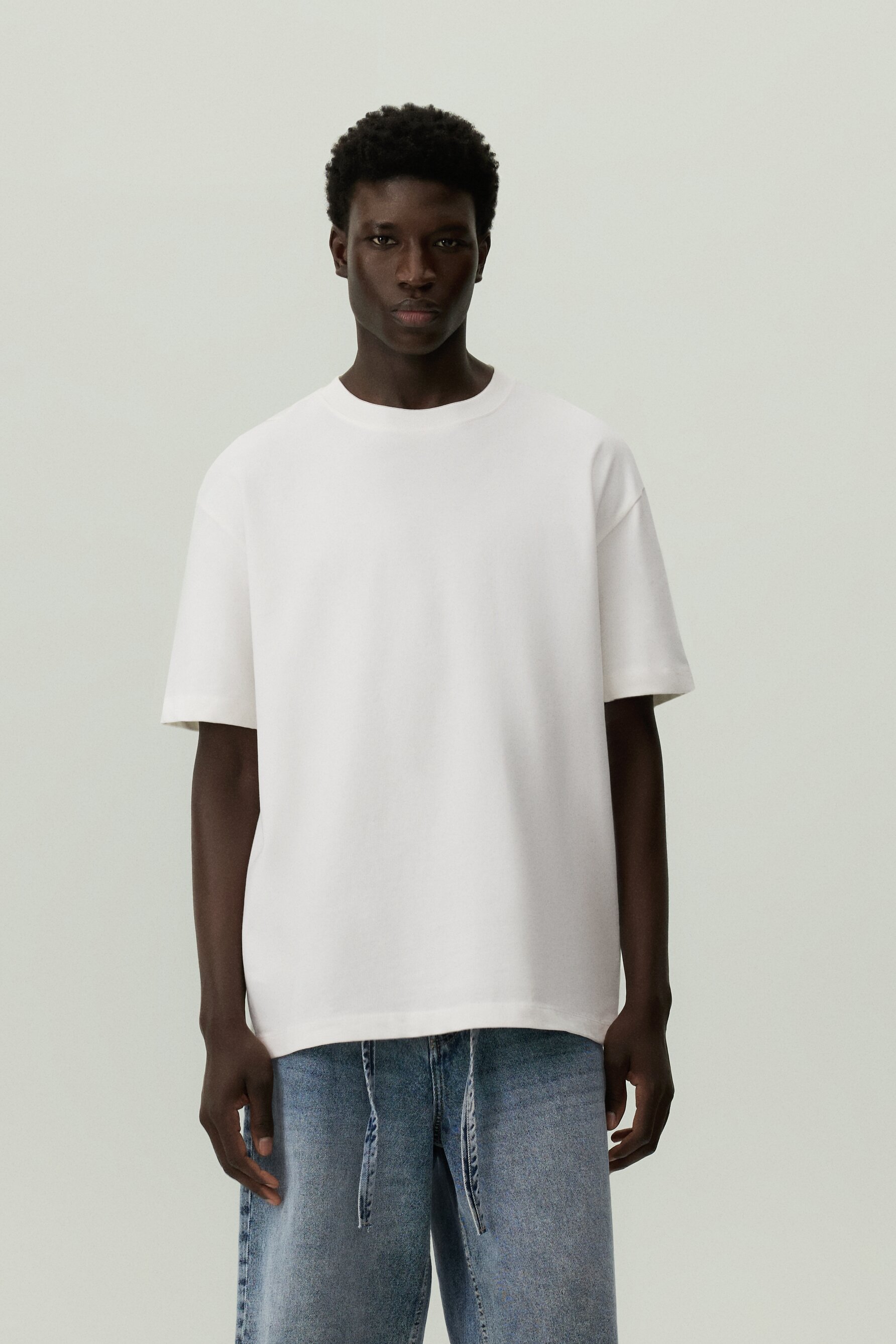 Camiseta boxy heavy jersey