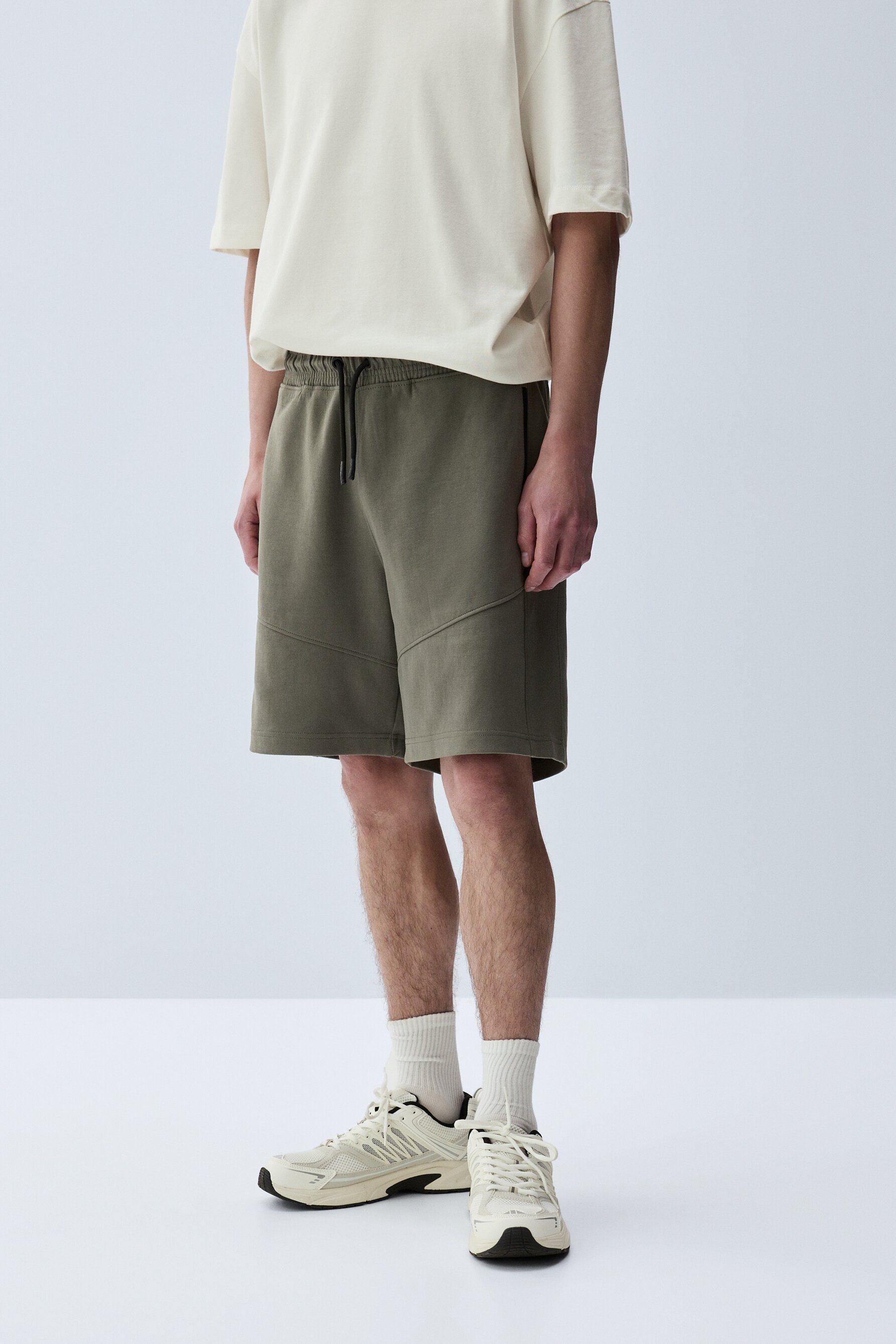 Bermuda jogger interlock