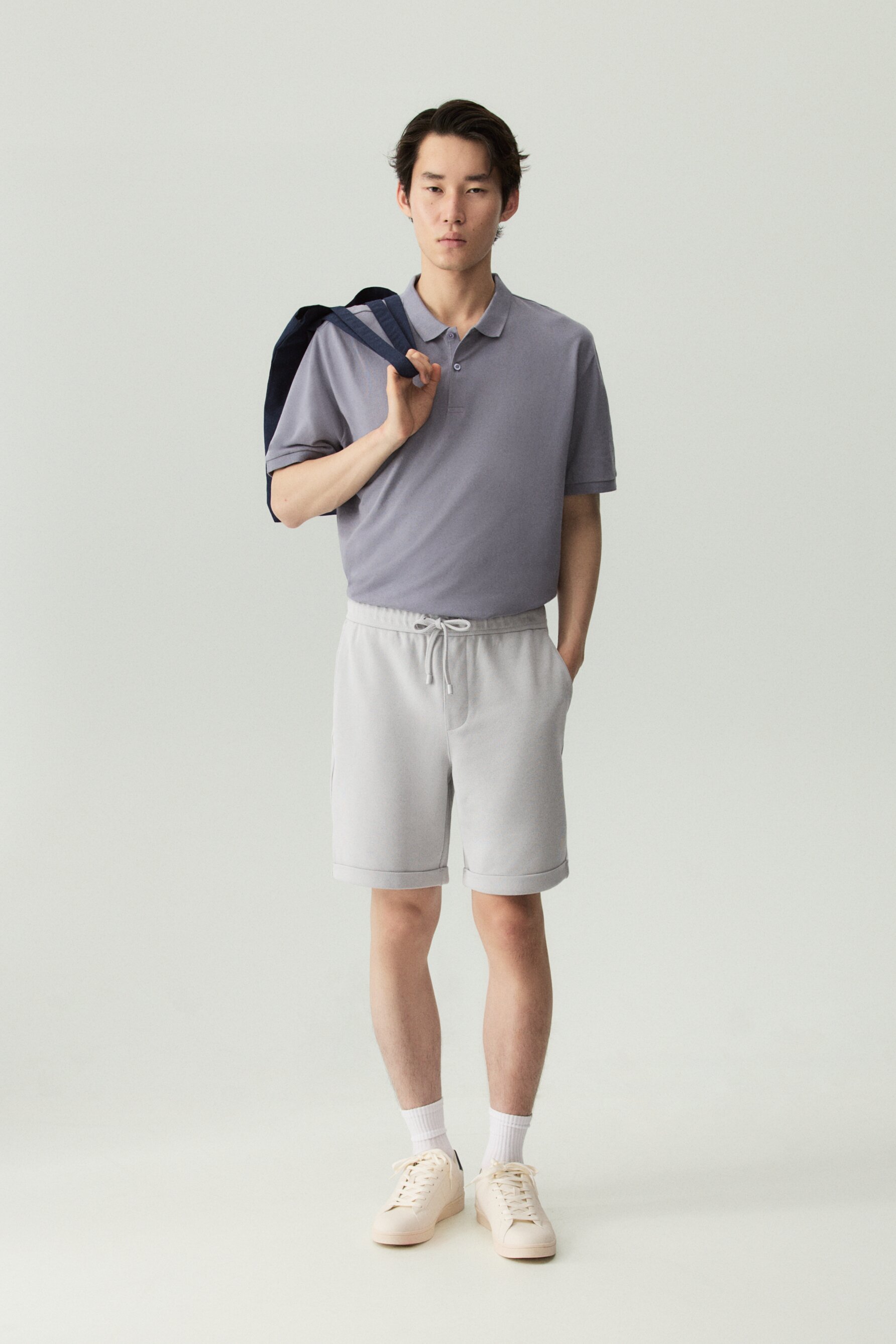 Bermuda jogger piqué