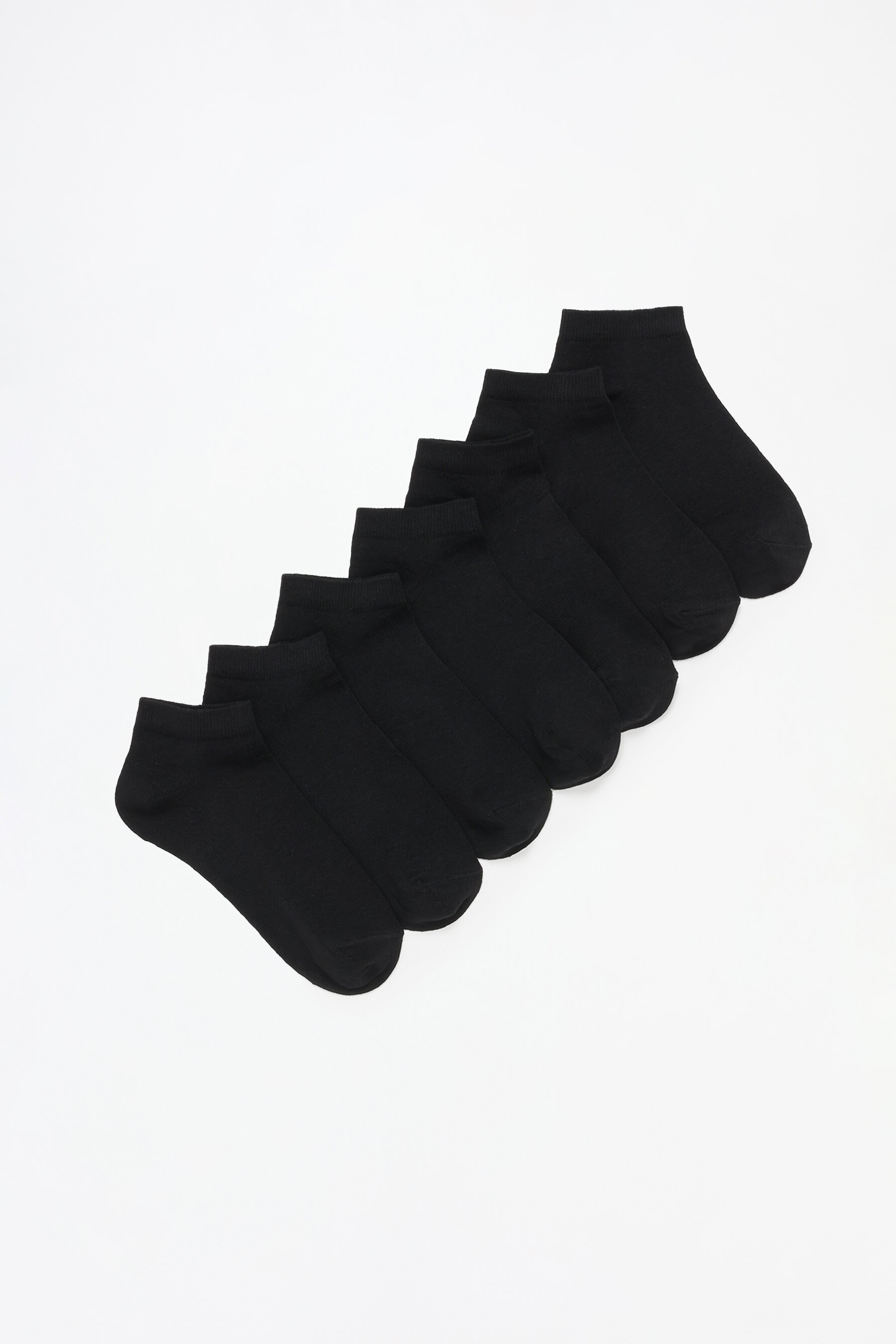Pack de 7 pares de calcetines invisibles básicos