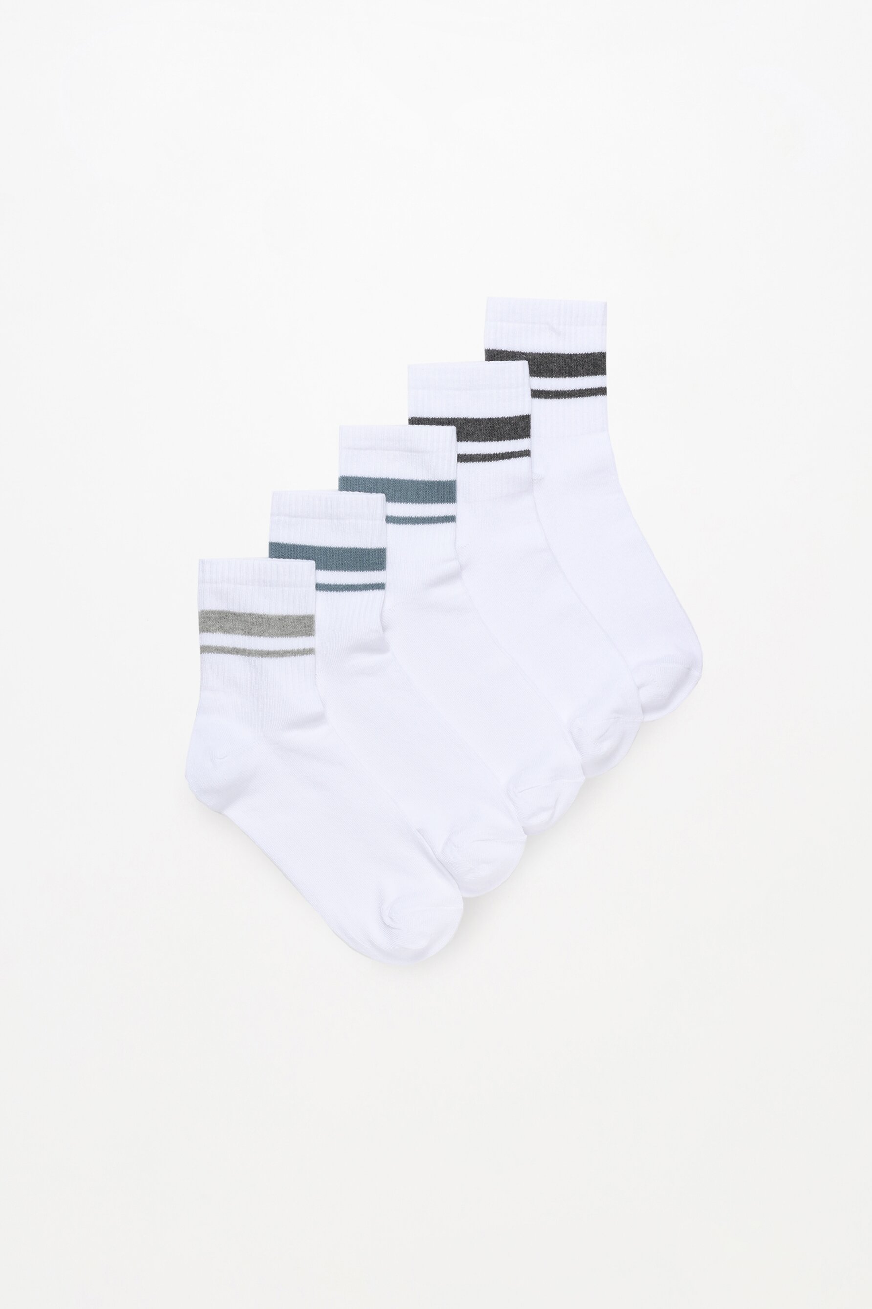Pack 5 calcetines tobillero alto