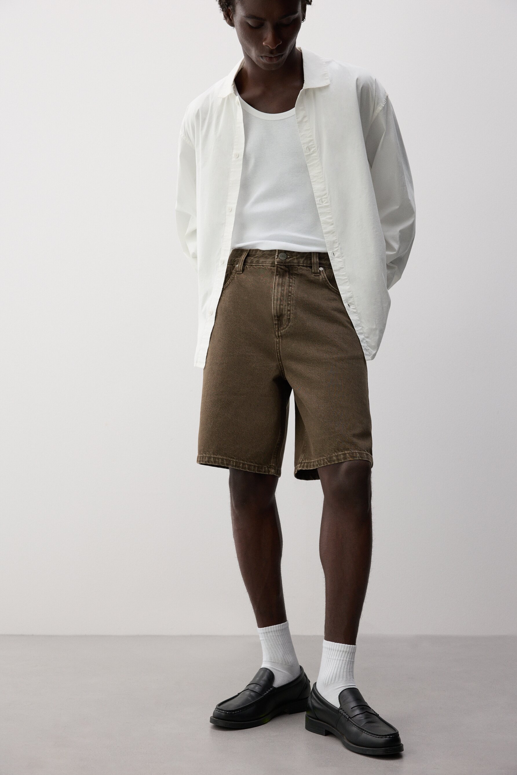 Bermuda denim relaxed