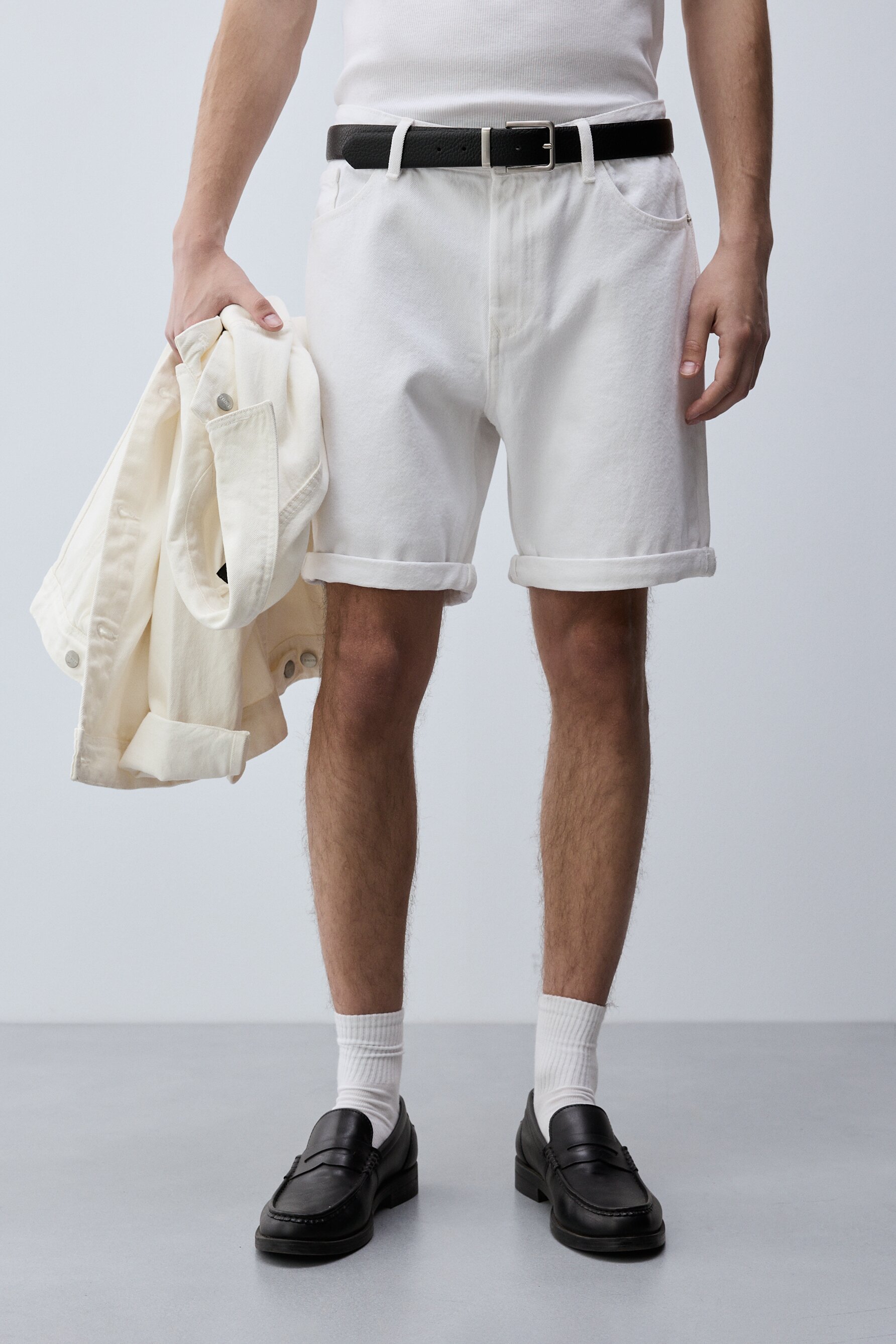 Bermuda denim straight