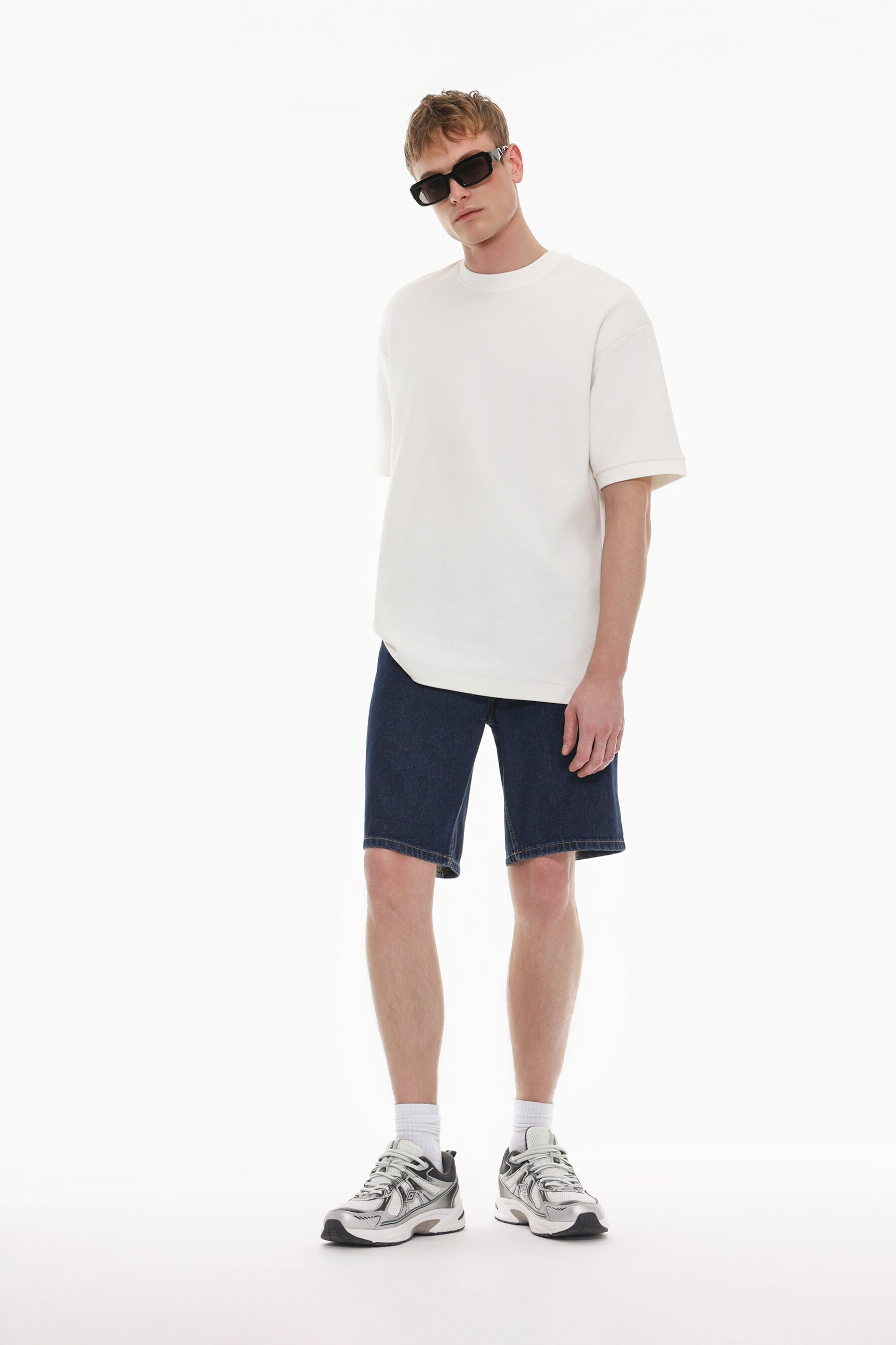 Bermuda denim straight