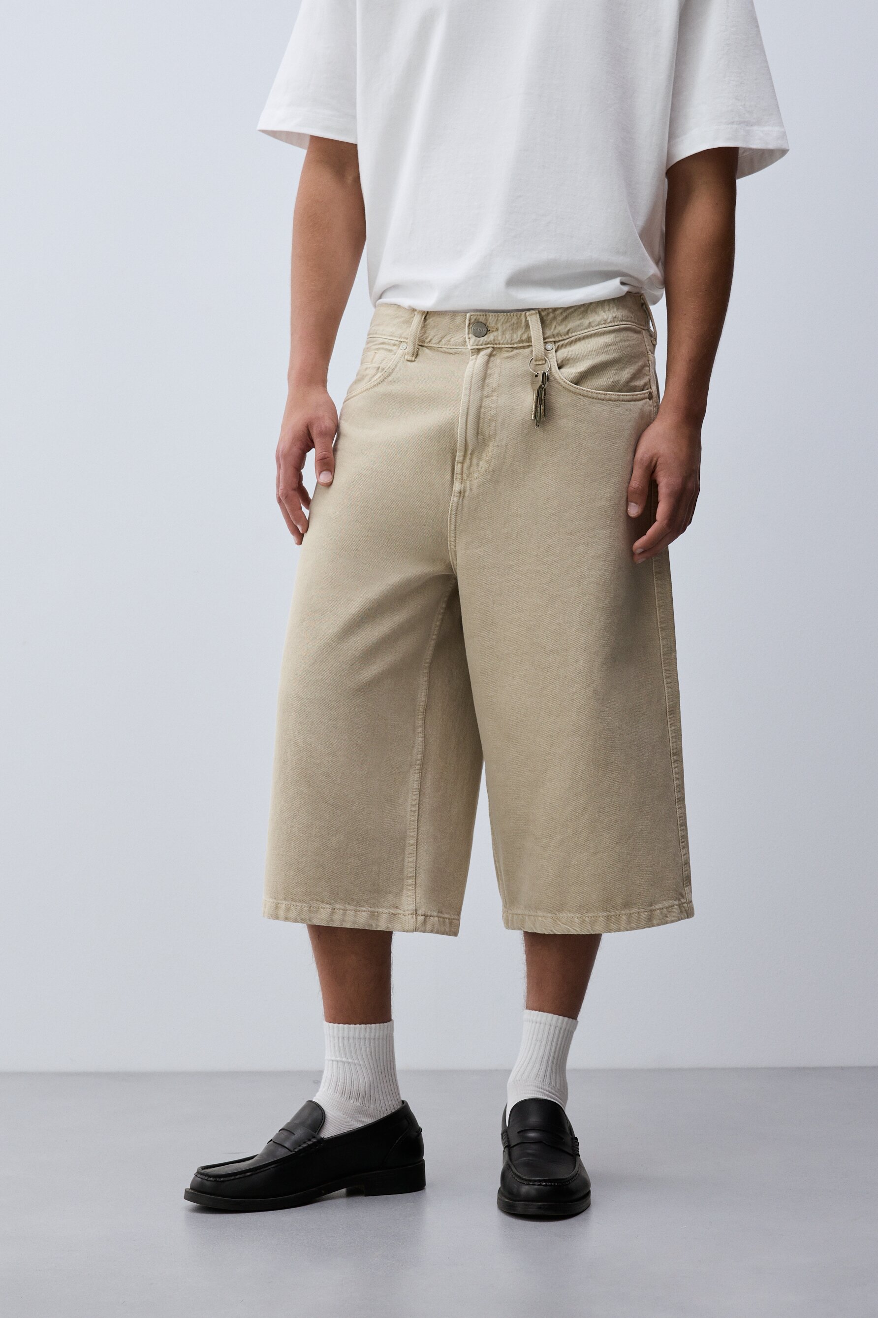 Bermuda denim super baggy