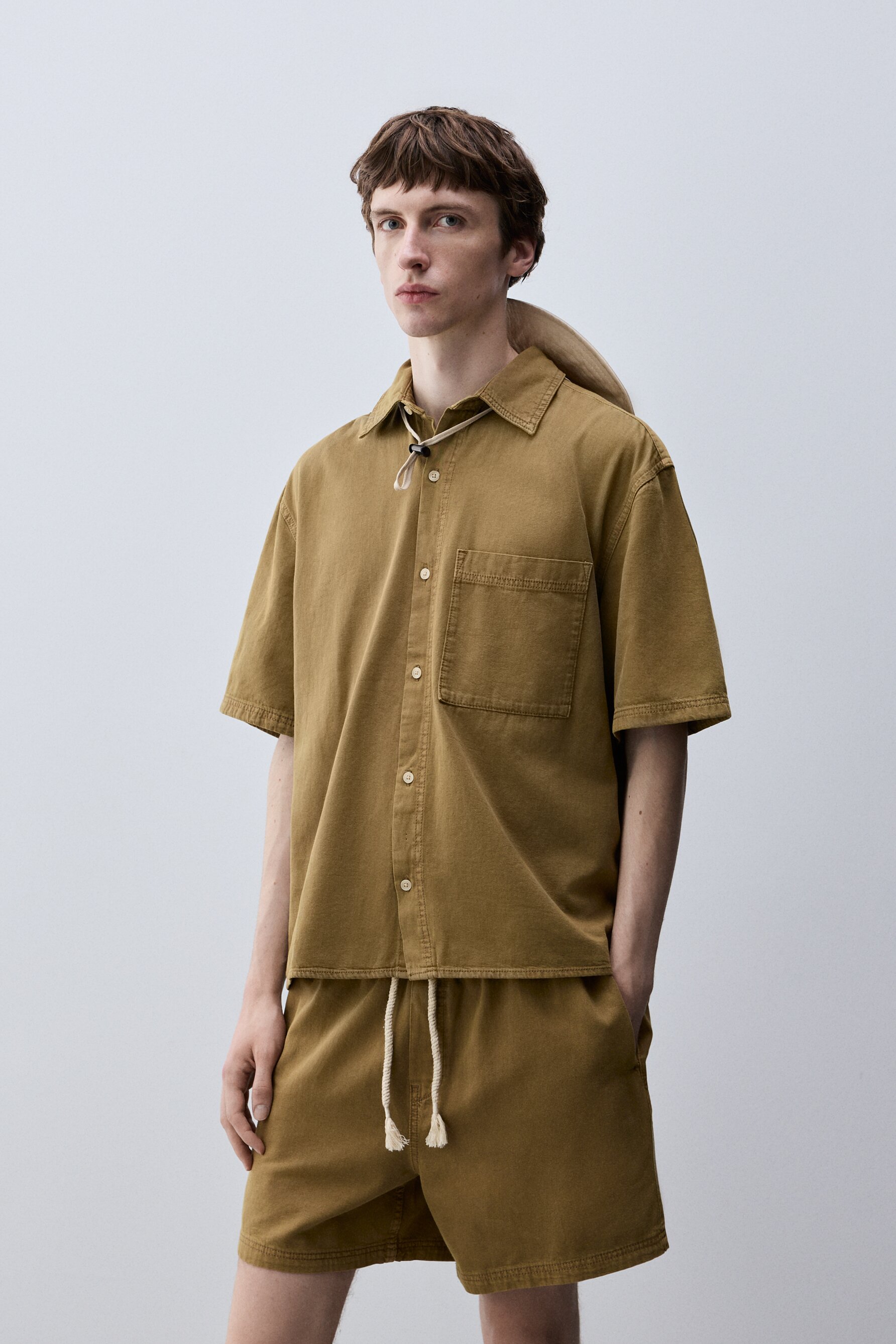 Camisa vaquera ligera boxy