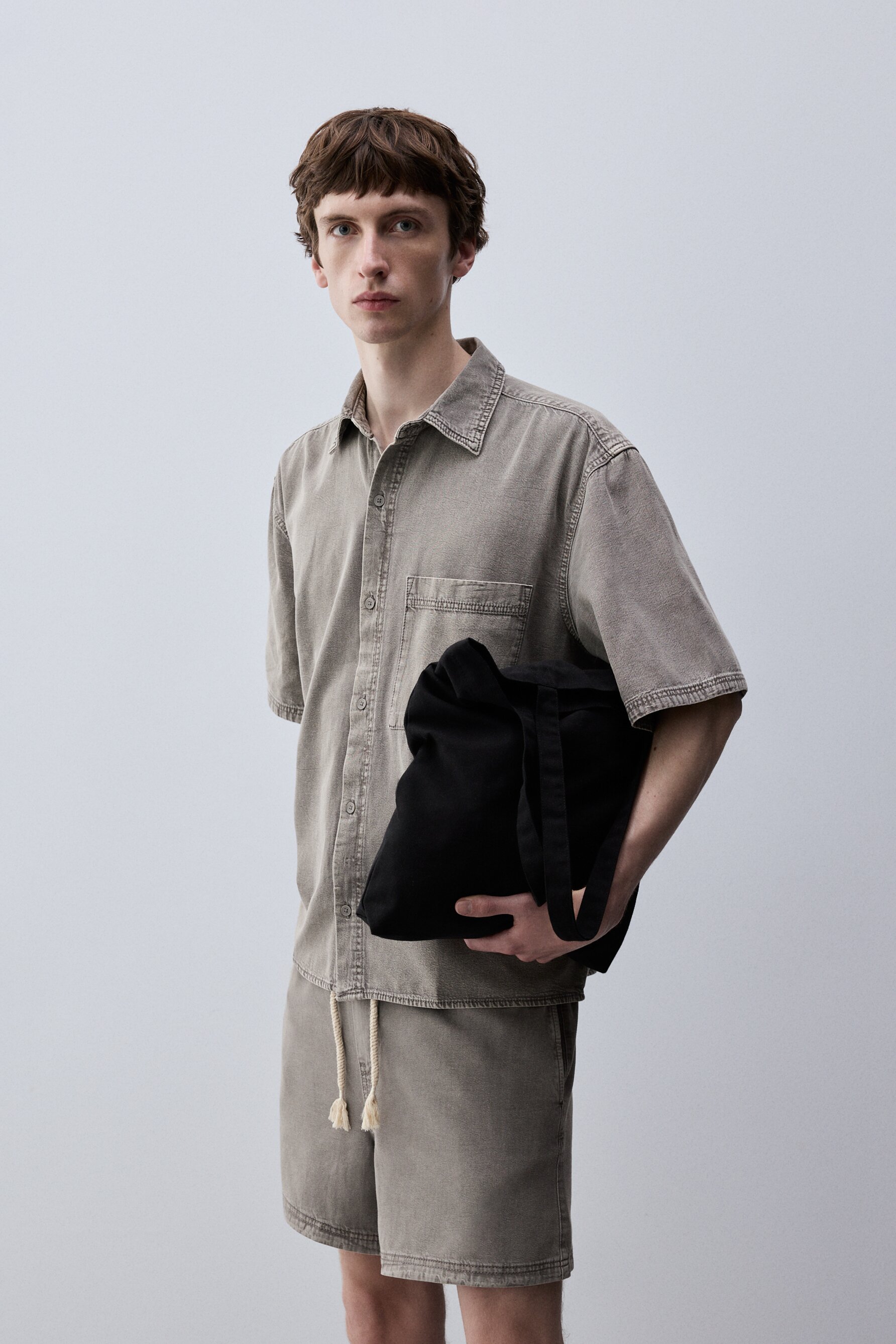 Camisa vaquera ligera boxy