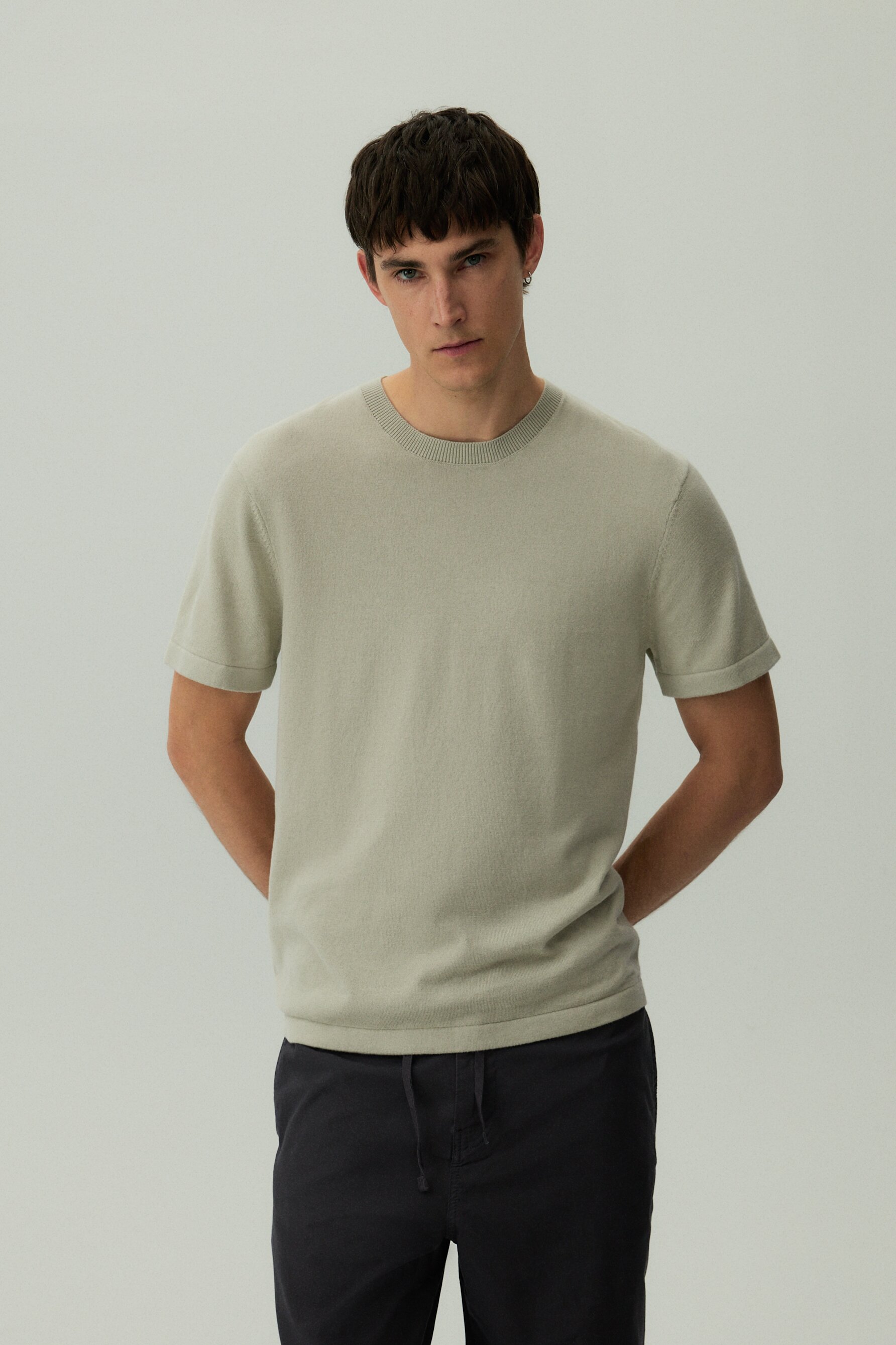 Camiseta punto básica