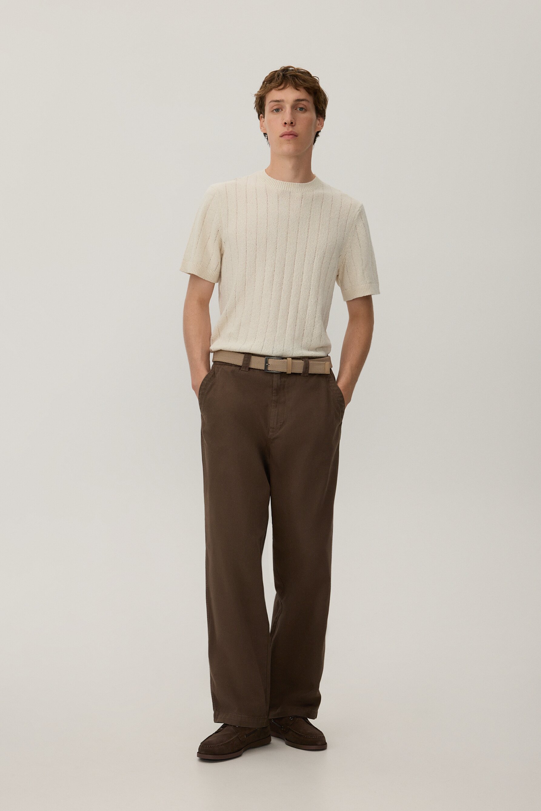 Camiseta heavy calados