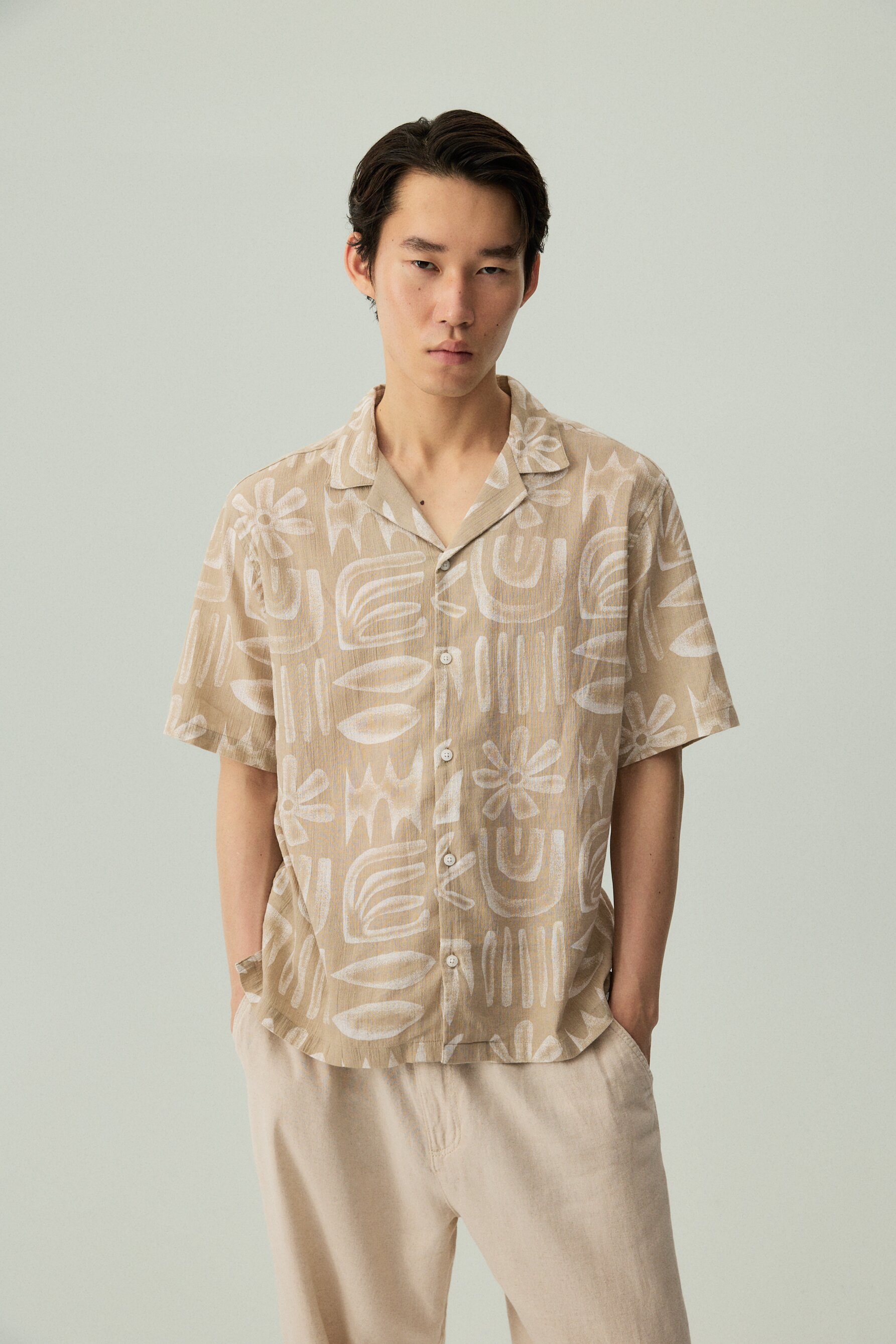 Camisa resort textura