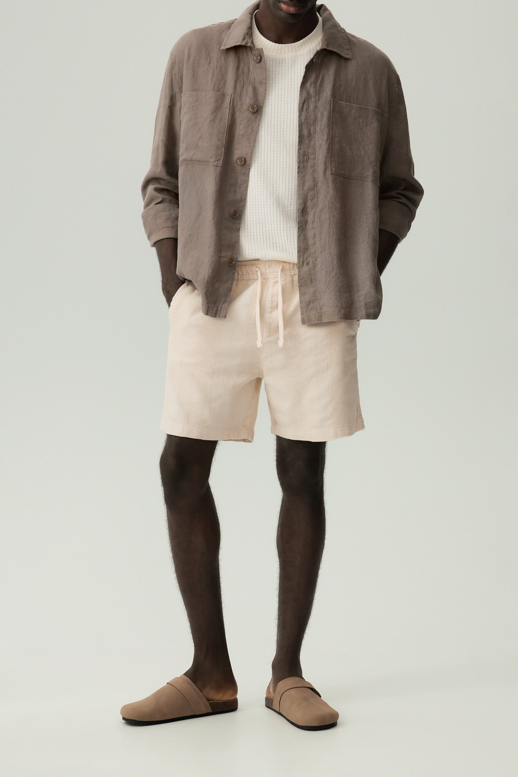 Bermuda jogger textura