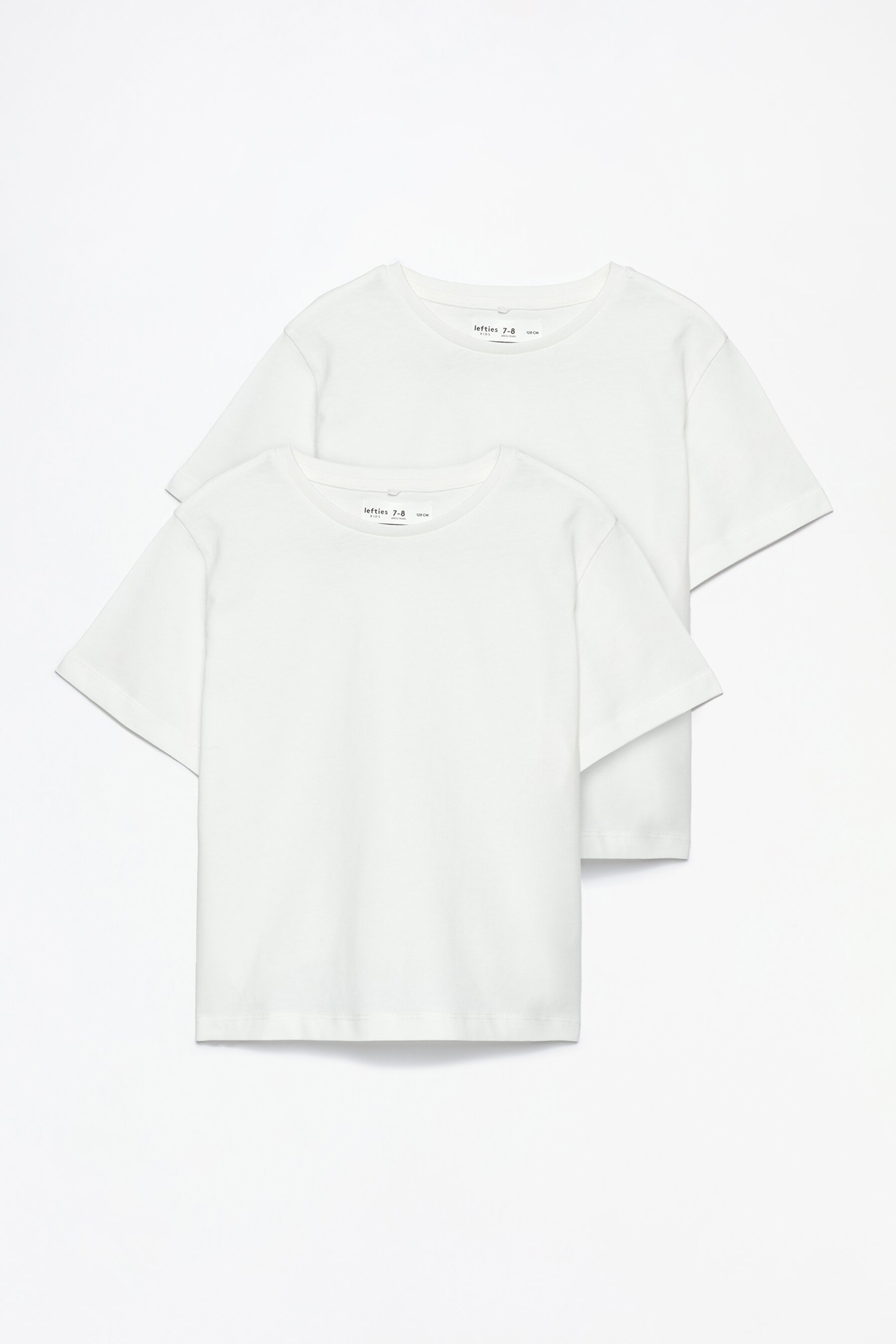 Pack 2 camisetas lisas