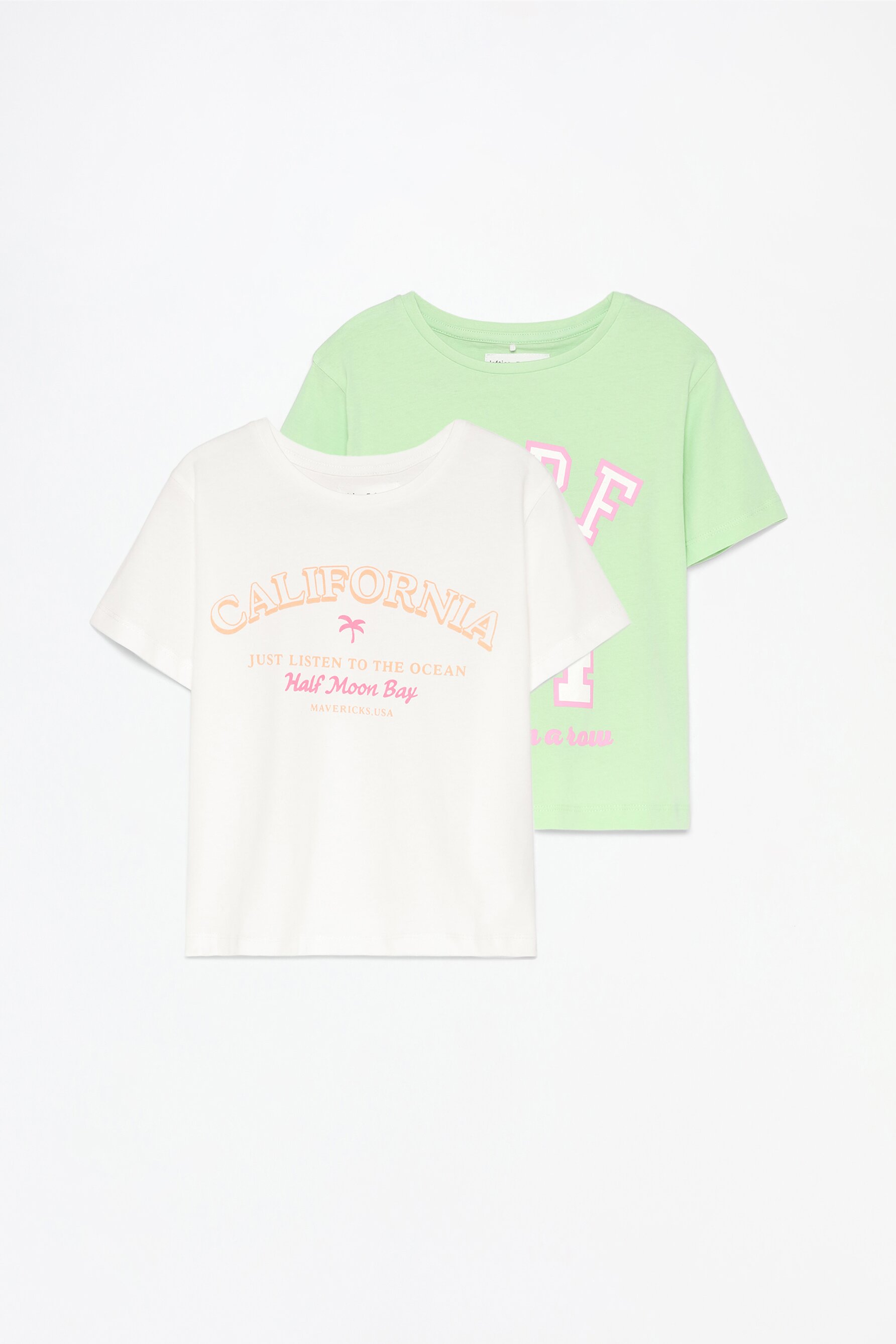 Pack 2 camisetas estampadas