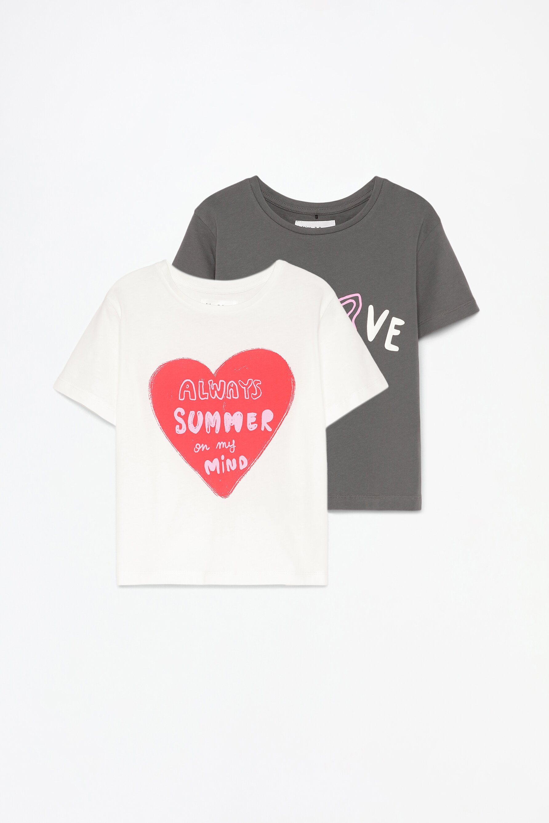 Pack 2 camisetas estampadas