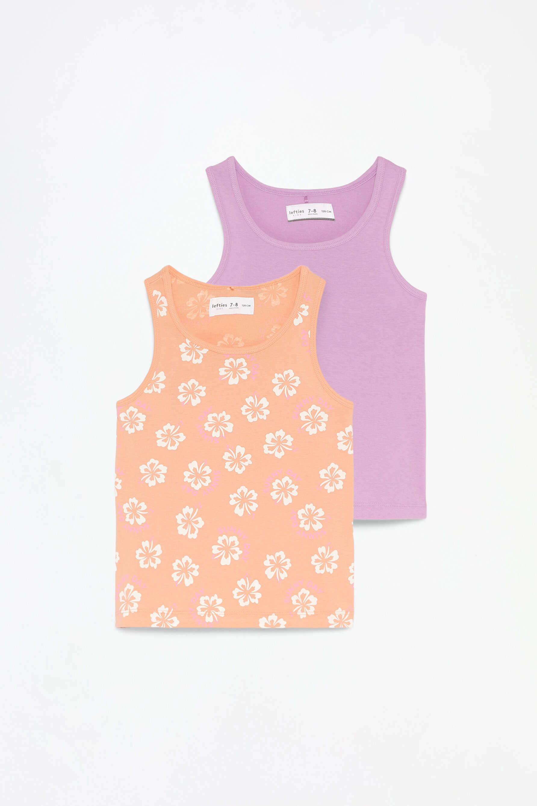 Pack 2 camisetas tirantes combinadas