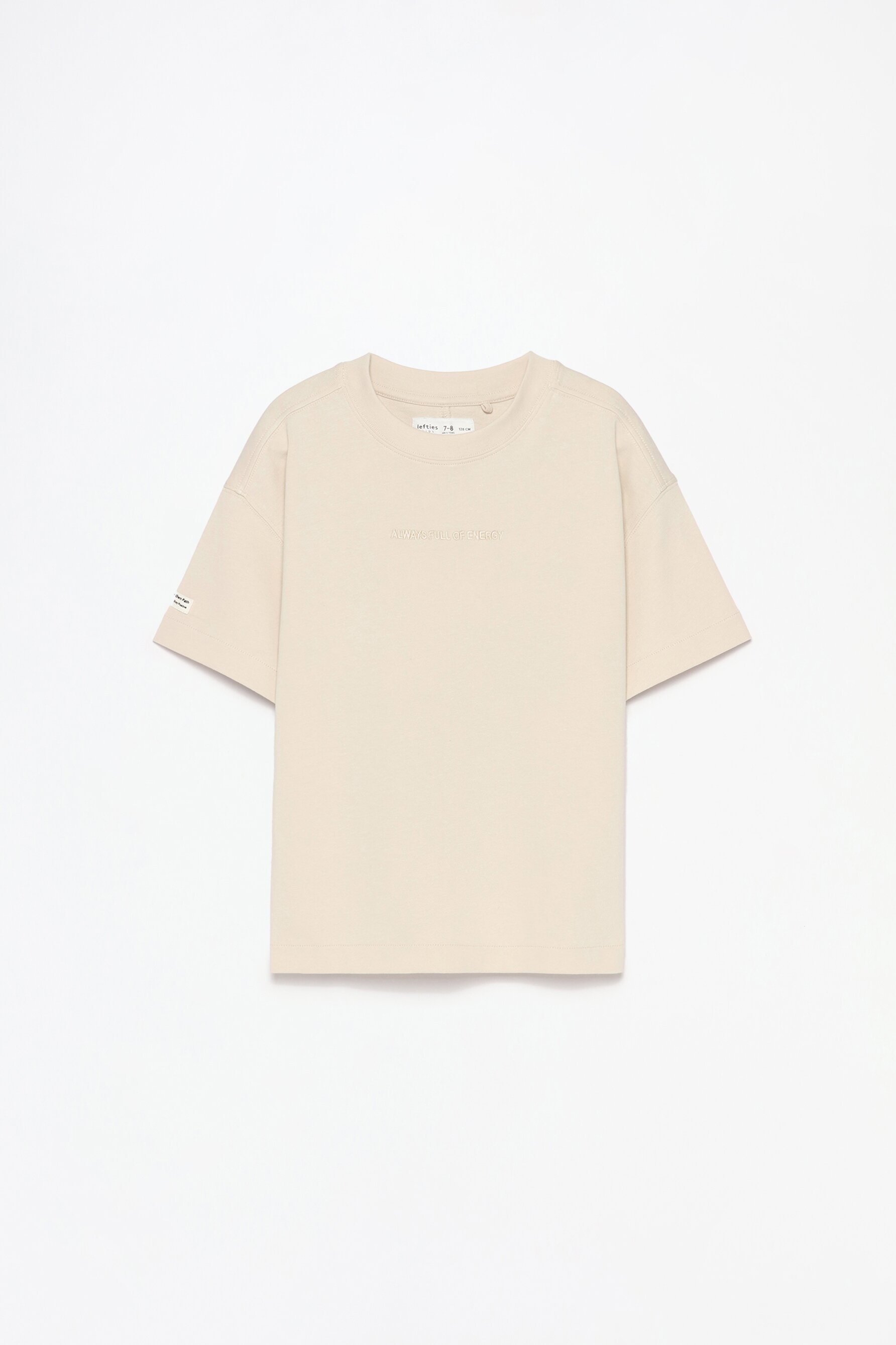 Camiseta heavy manga corta