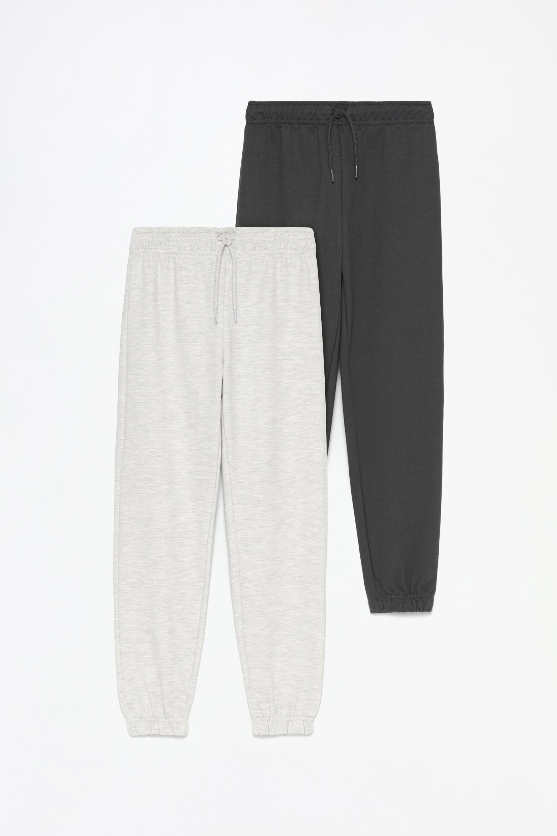 Pack 2 pantalones felpa básicos