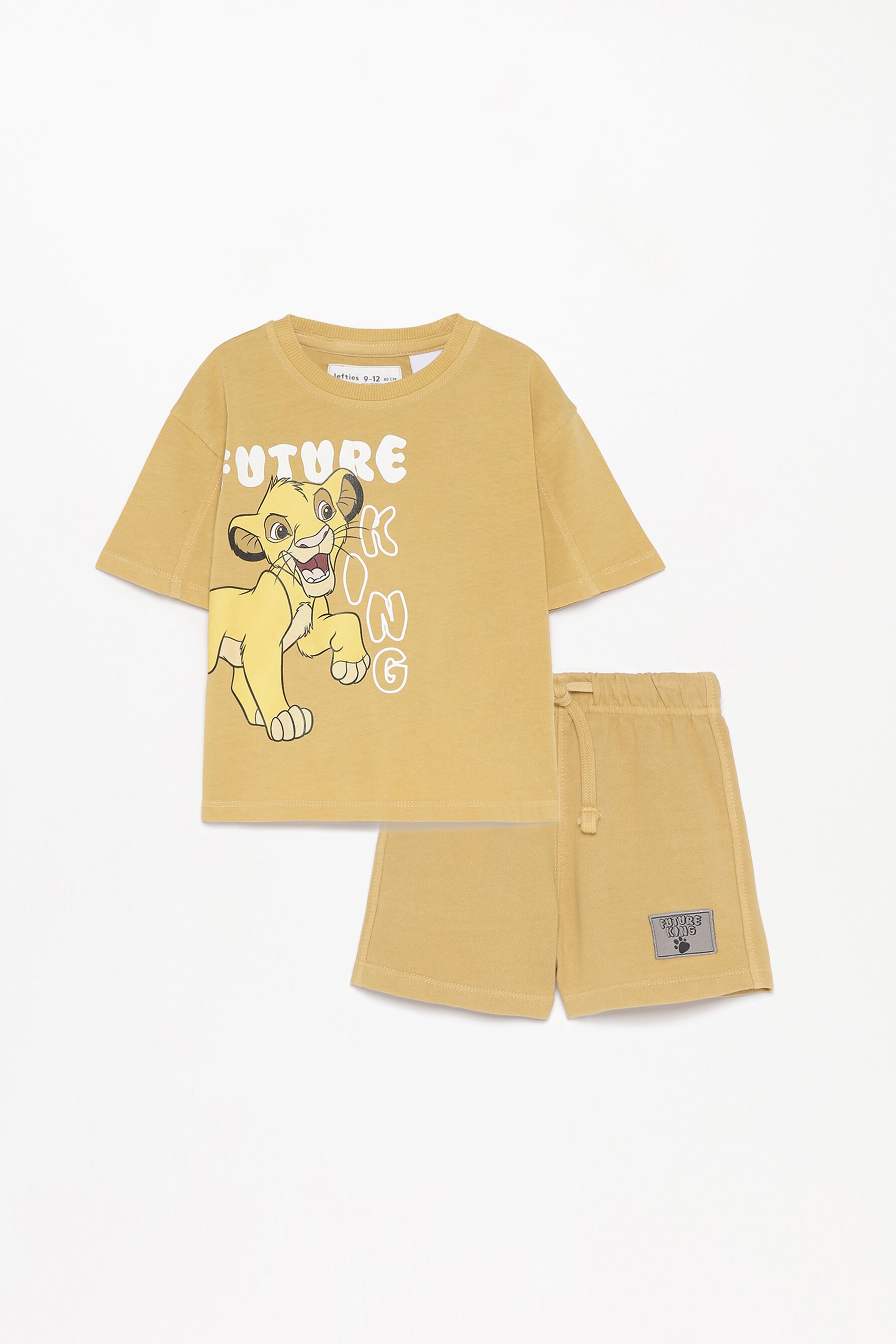 Conjunto El Rey León ©Disney camiseta y bermuda