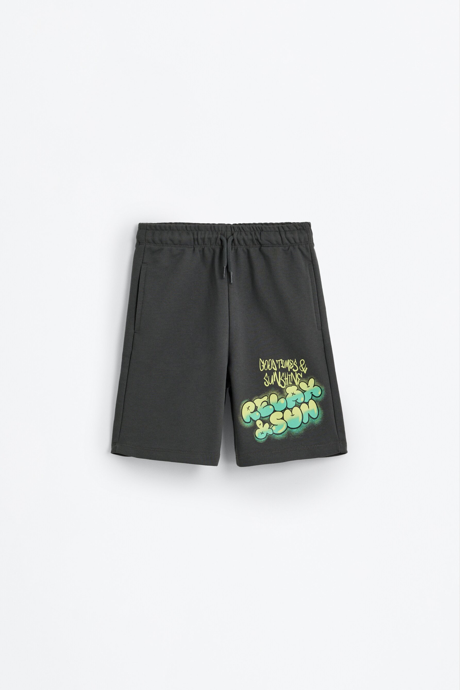 Bermuda jogger texto