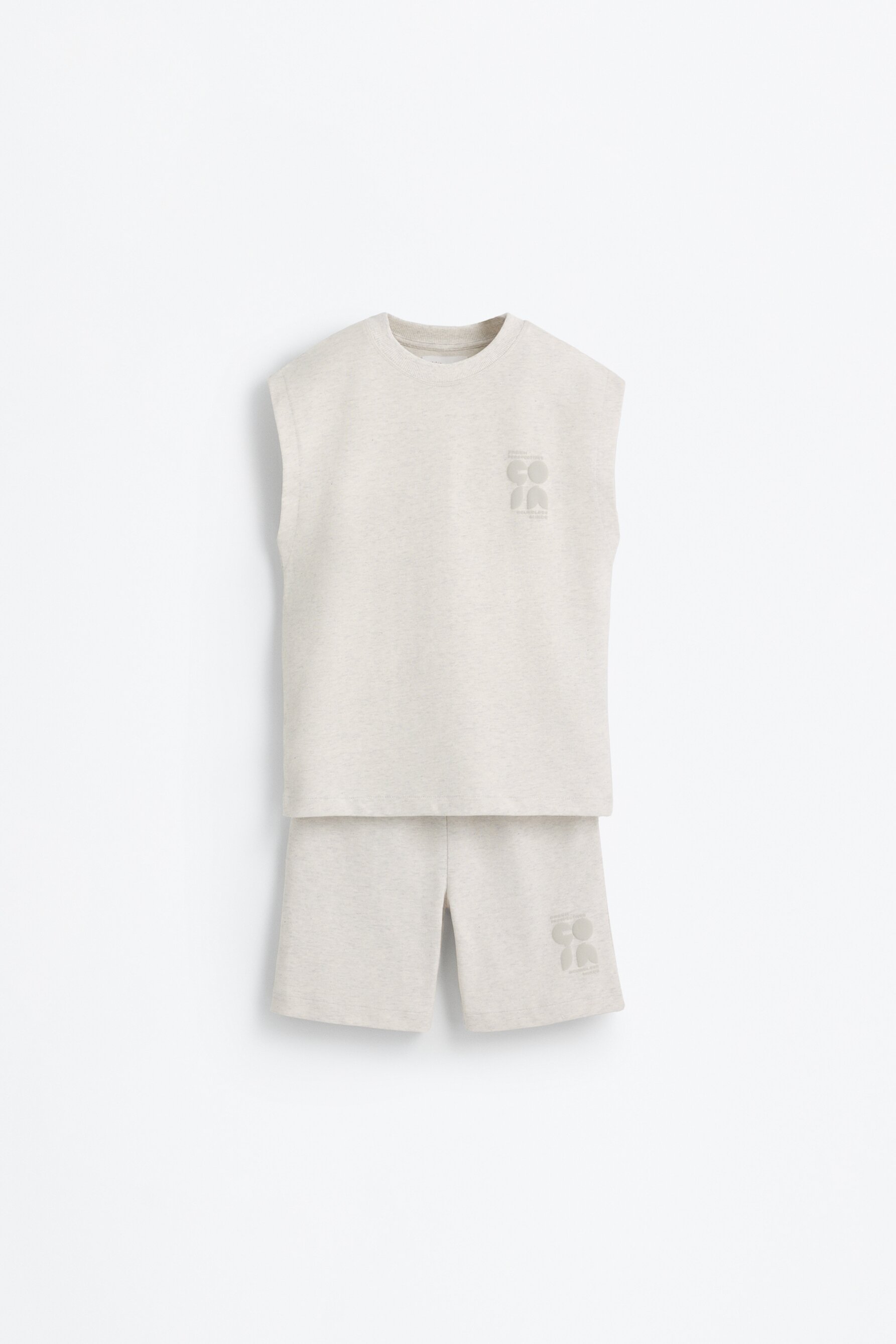 Conjunto sudadera y bermuda heavy jersey