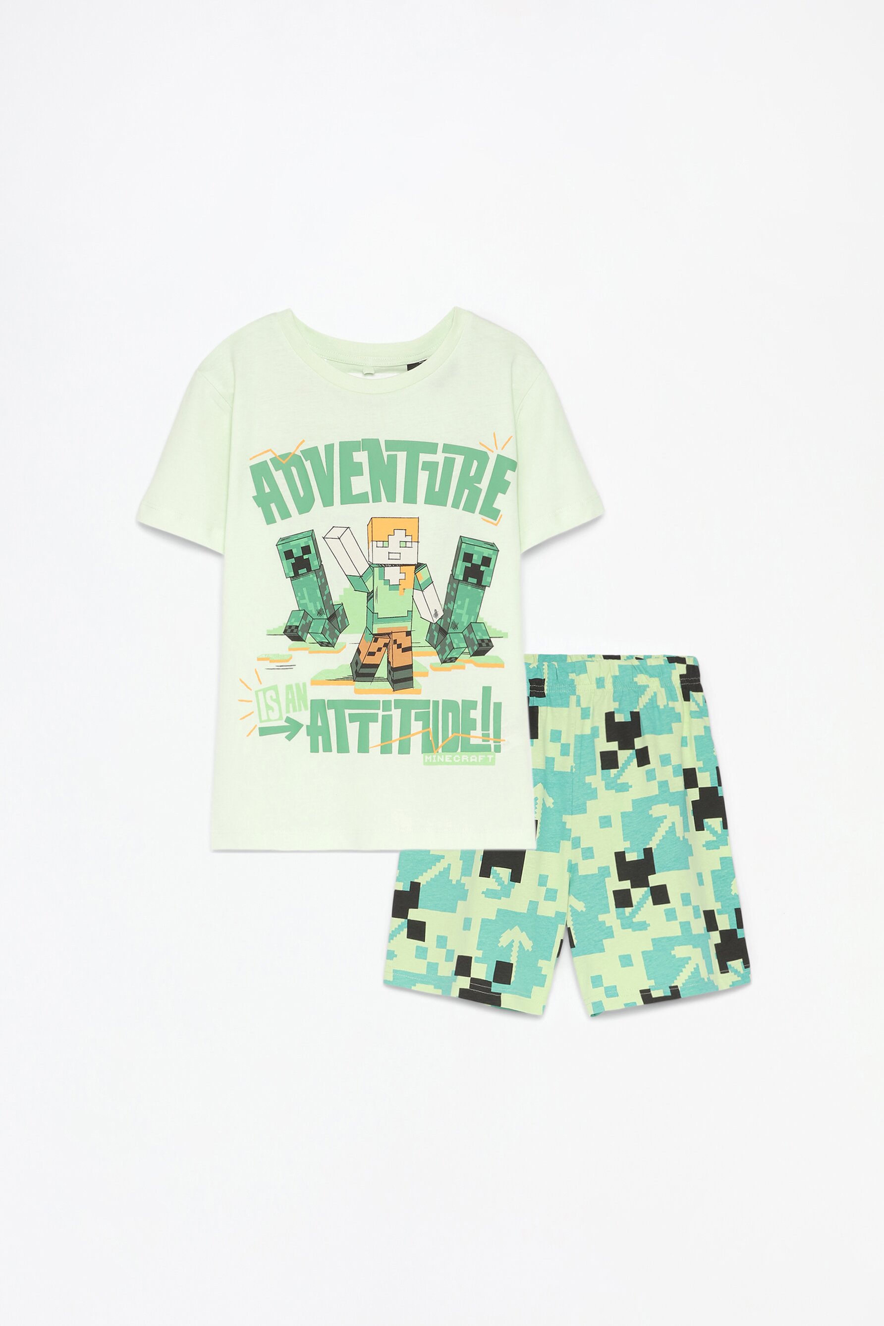 Pijama Minecraft corto