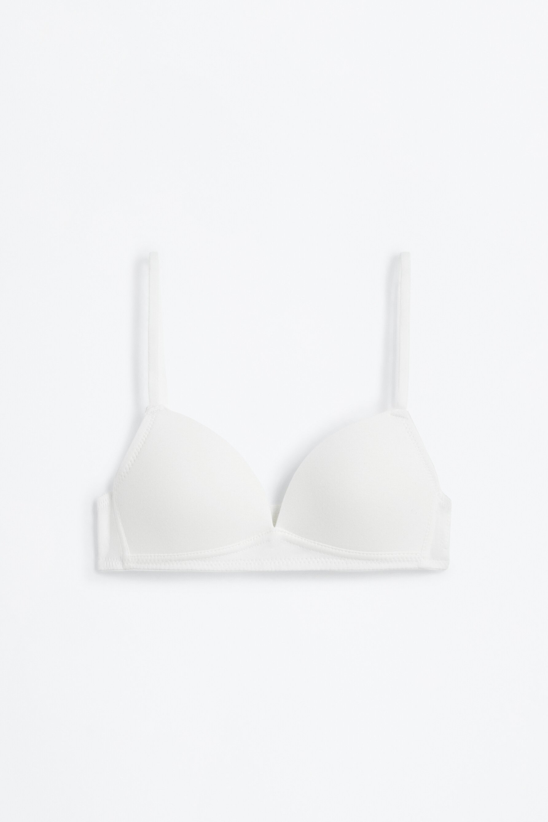 Sujetador triangular canalé