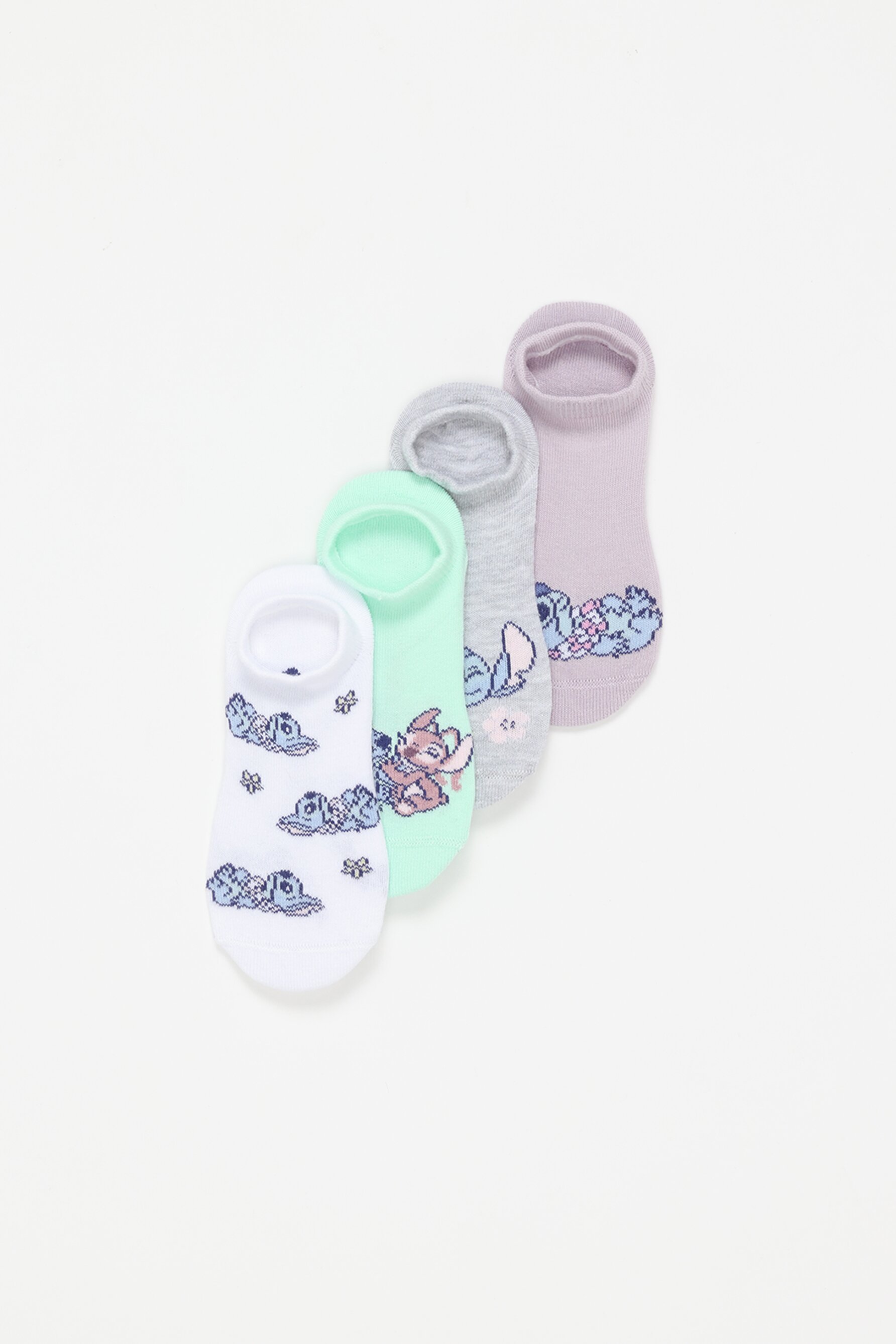 Conjunto de 4 pares de meias Stitch ©Disney