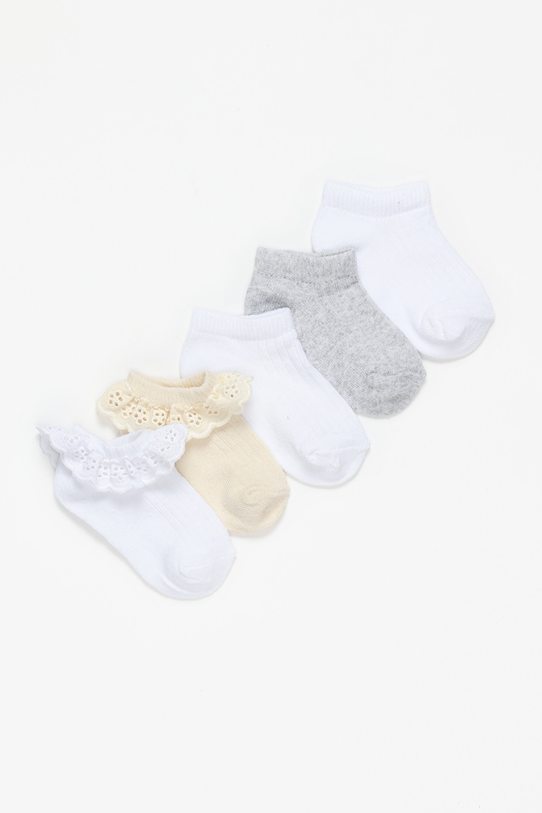 Pack 5 calcetines puntilla