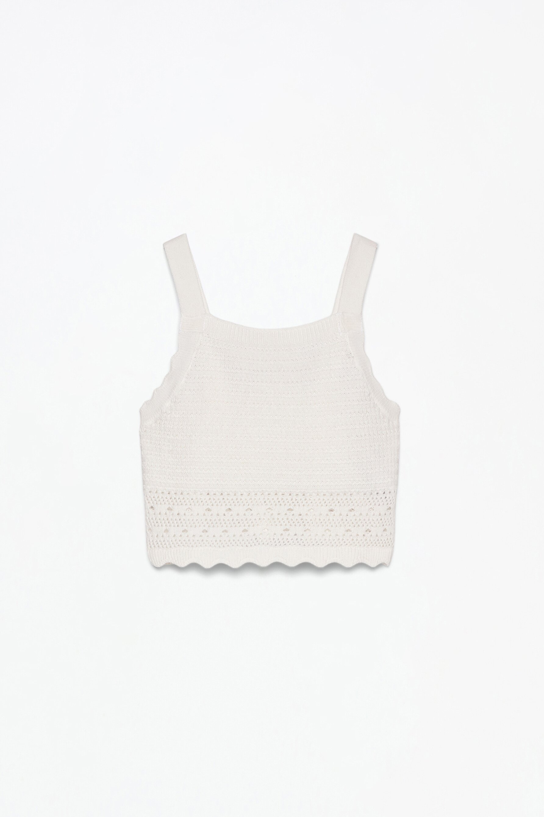 Top punto crochet